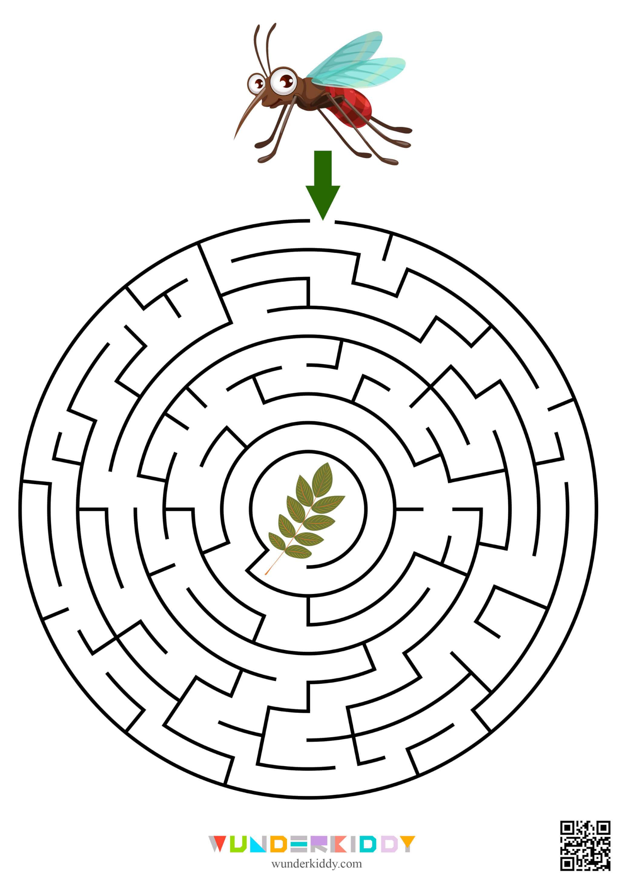 Printable Maze for Kids Help to Find the Way - Image 8