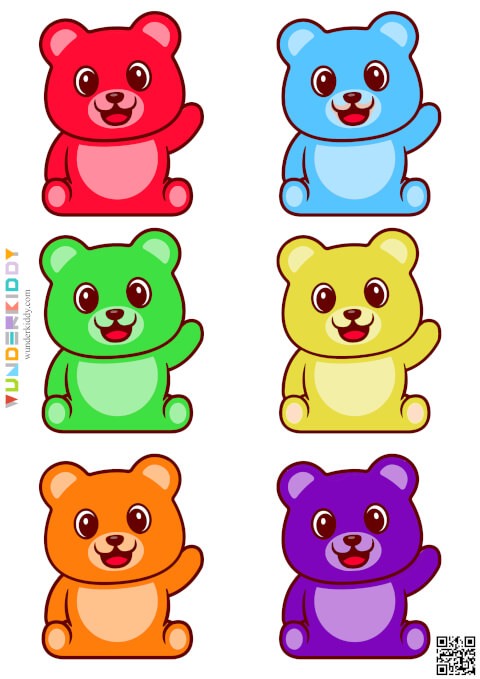 Honey Bear Matching Activity - Image 5