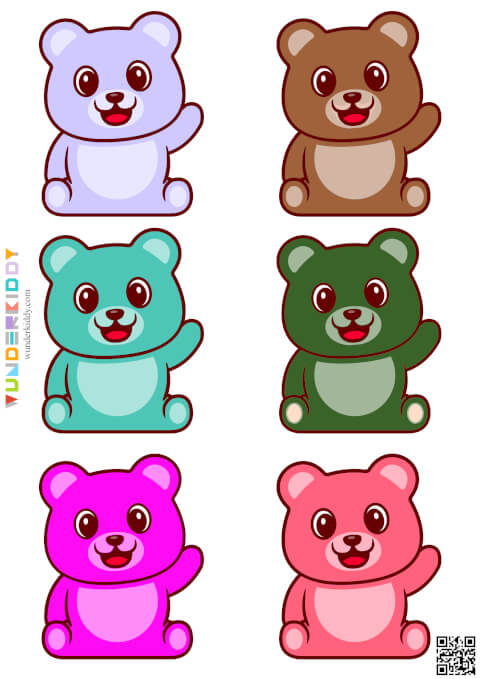 Honey Bear Matching Activity - Image 6