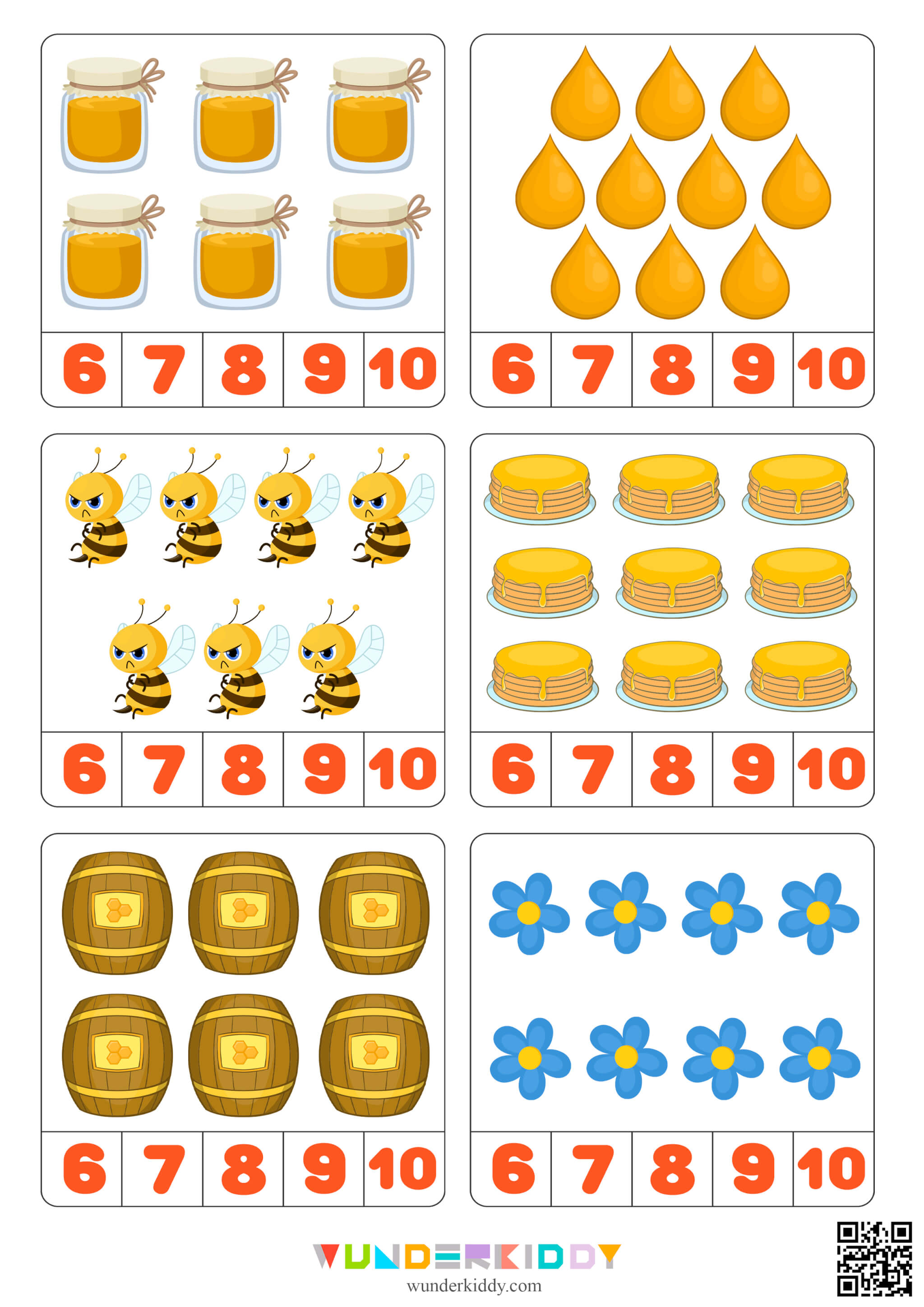 Honey Bee Counting Activity - Image 4