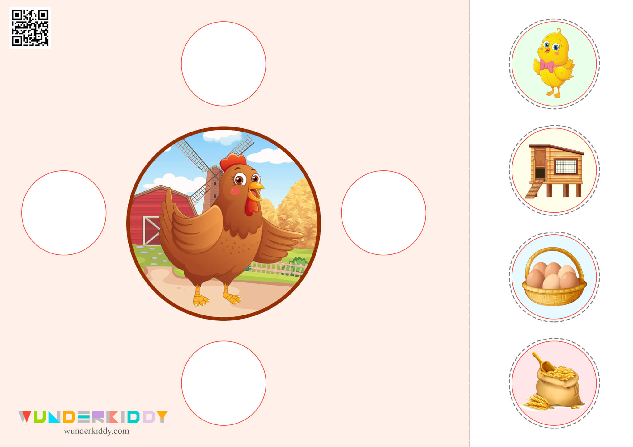 Farm Animals - Kindergarten Activity for Kids - Image 2