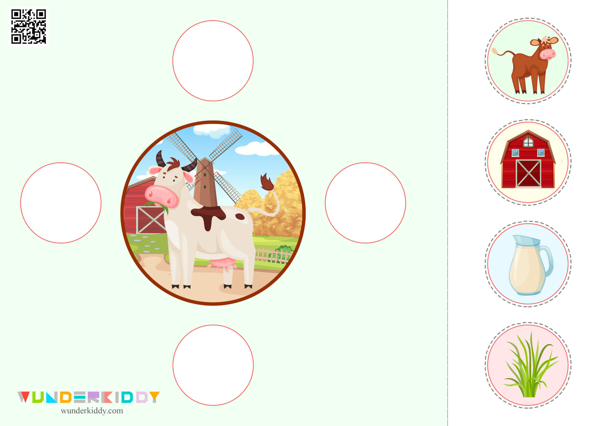 Farm Animals - Kindergarten Activity for Kids - Image 3