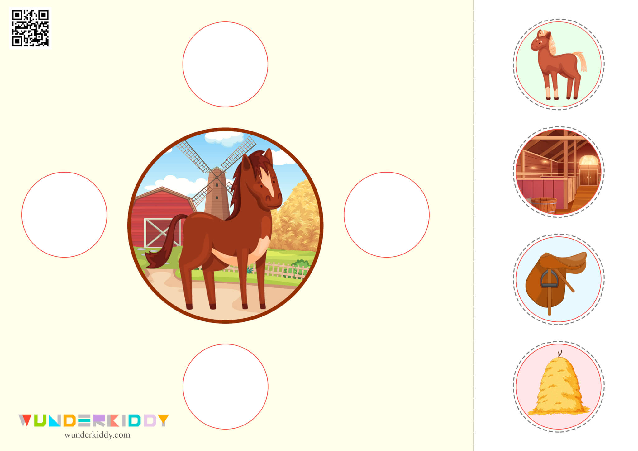 Farm Animals - Kindergarten Activity for Kids - Image 5