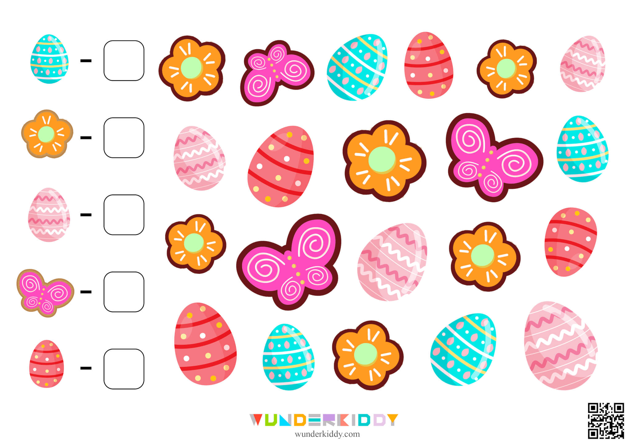 How Many Easter Worksheet - Image 2