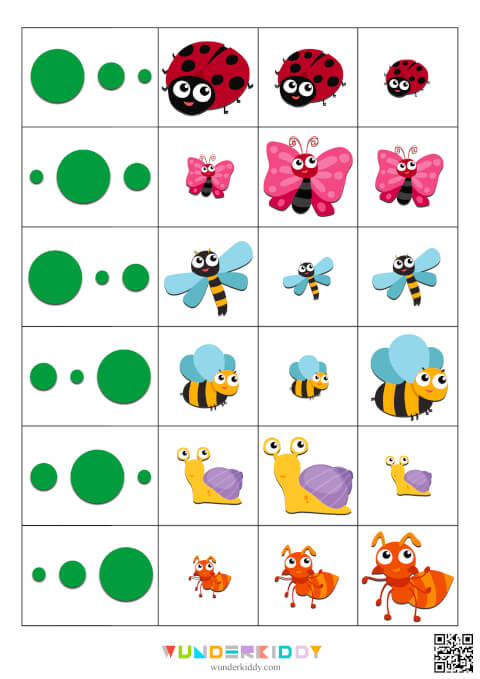 Insects Size Sorting Activity - Image 3