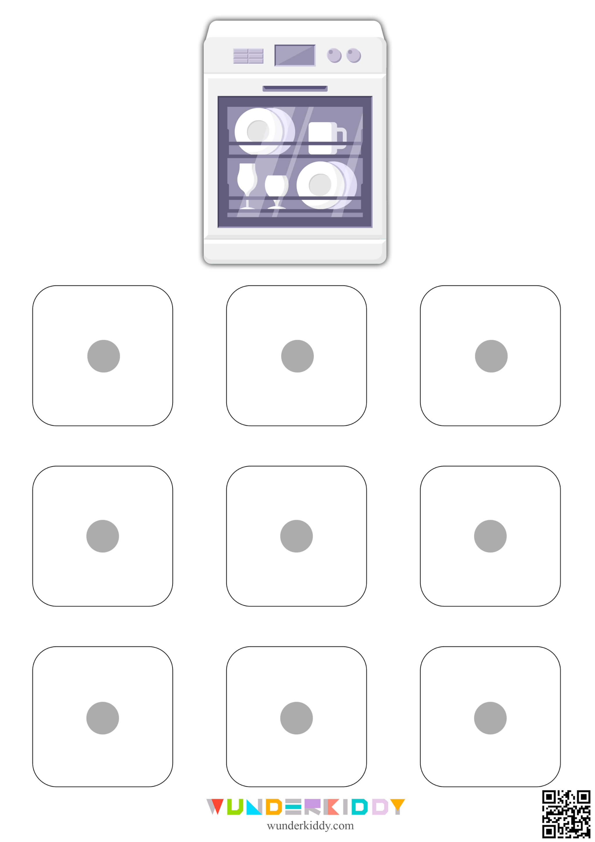 Kitchen Utensils Sorting Worksheet - Image 2