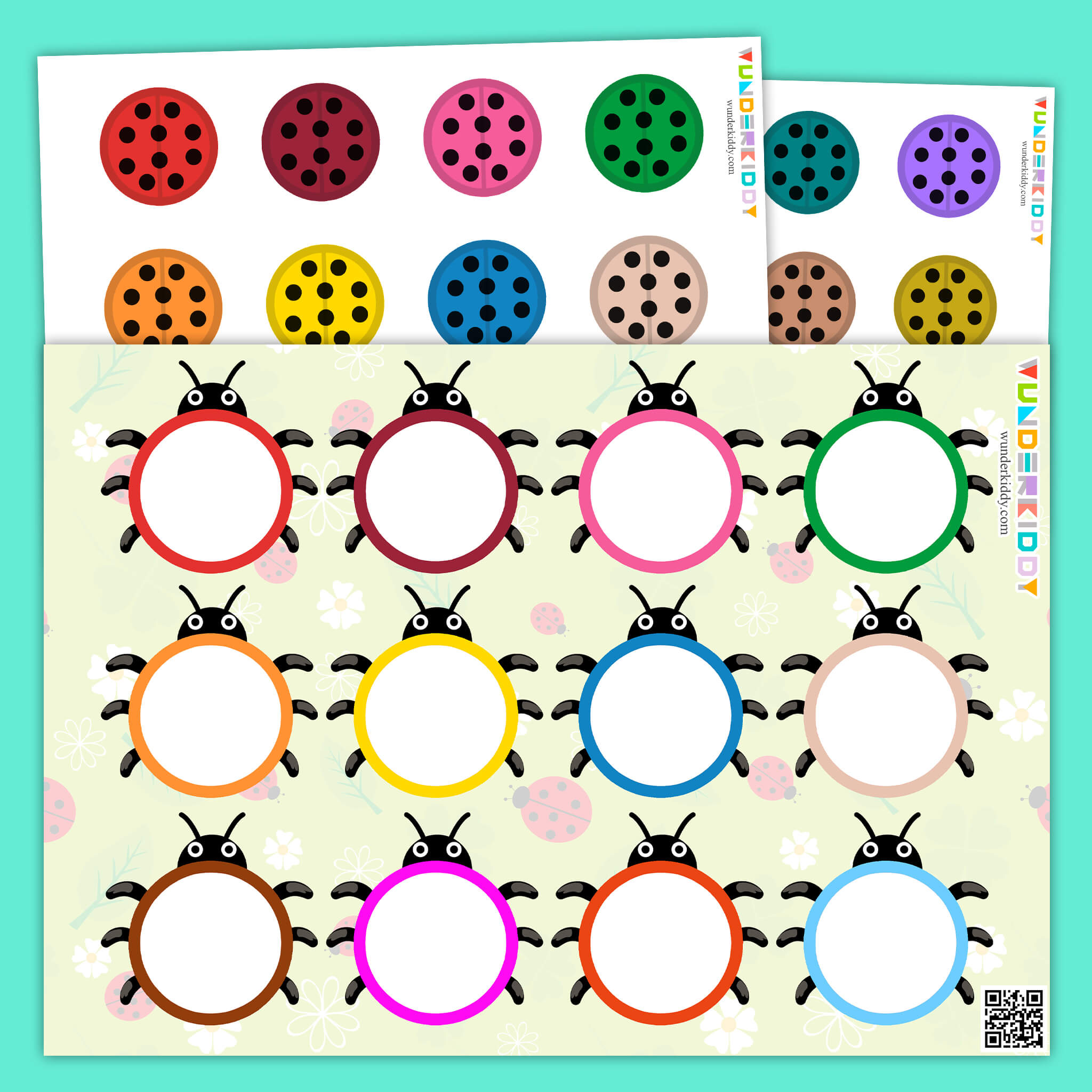 Ladybug Color Matching Game