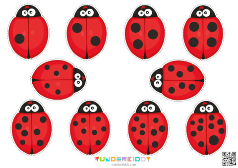 Ladybug and Leaf Math Activity - Image 5