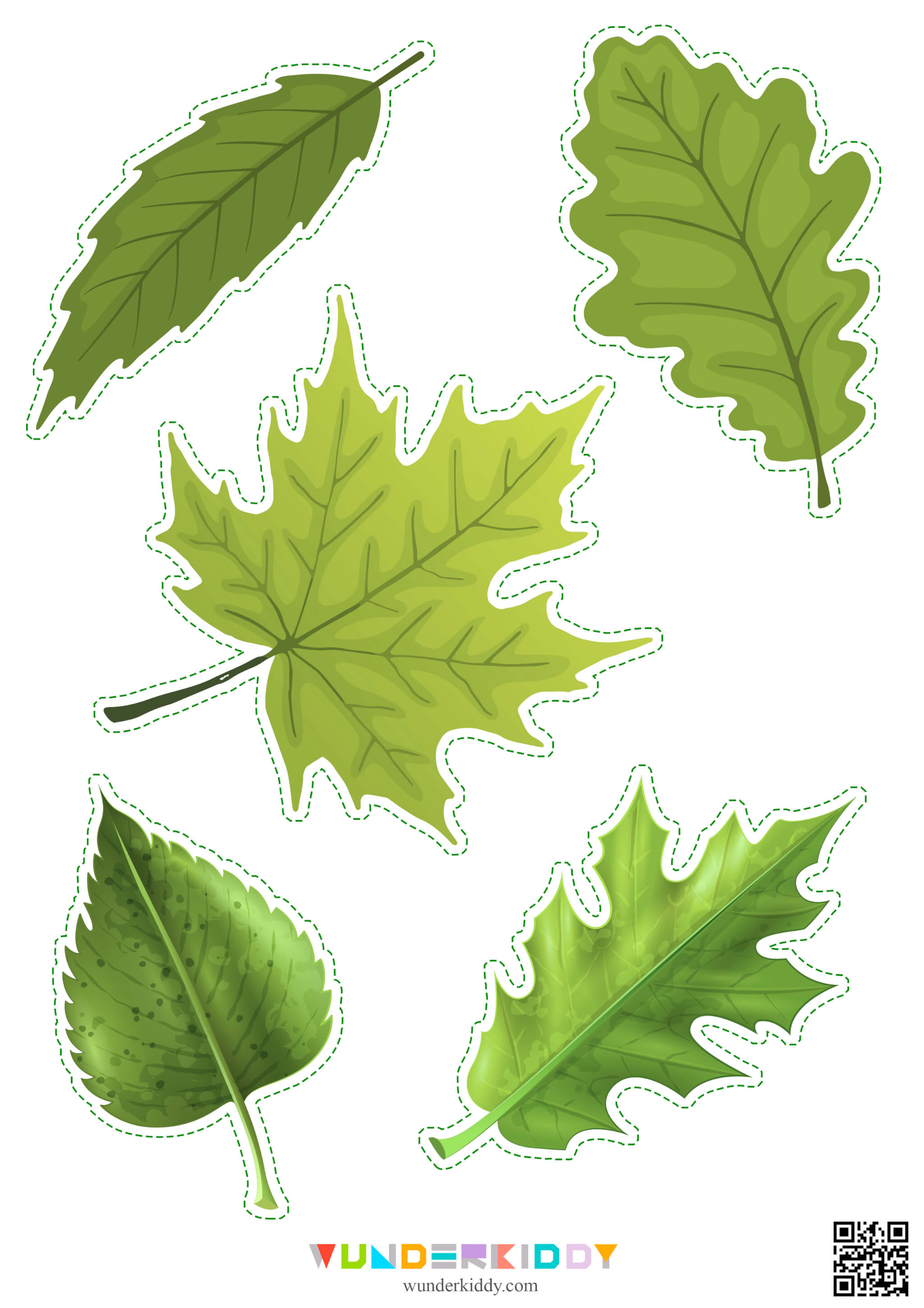 Color Sorting Worksheet Fallen Leaves - Image 6