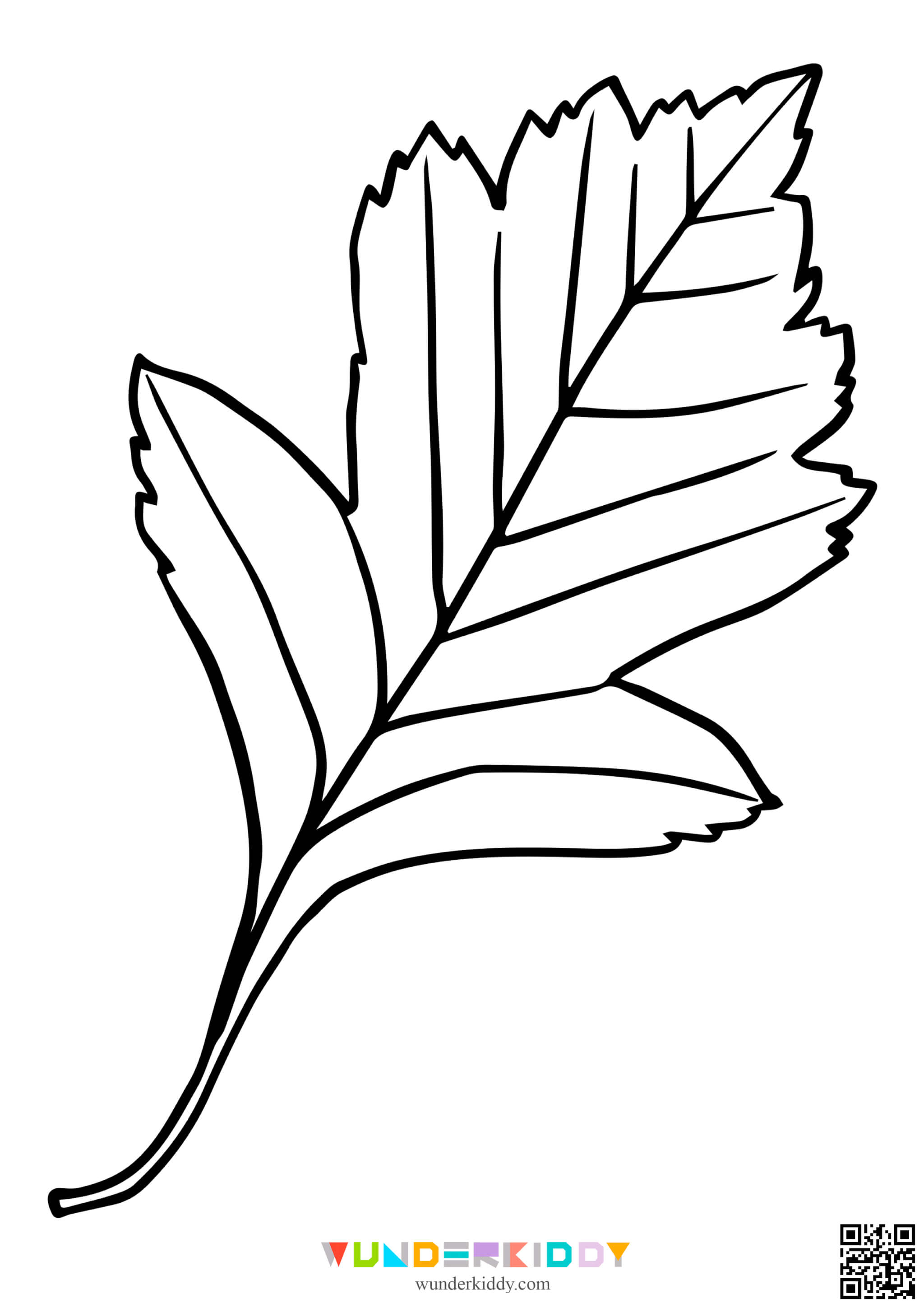 Autumn Leaves Coloring Pages - Image 3