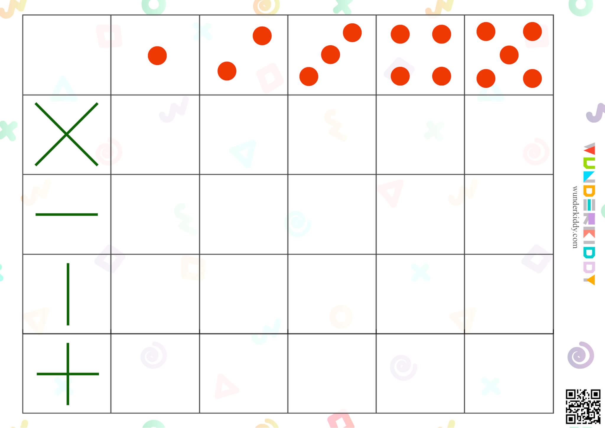 Line and Dot Worksheet - Image 2