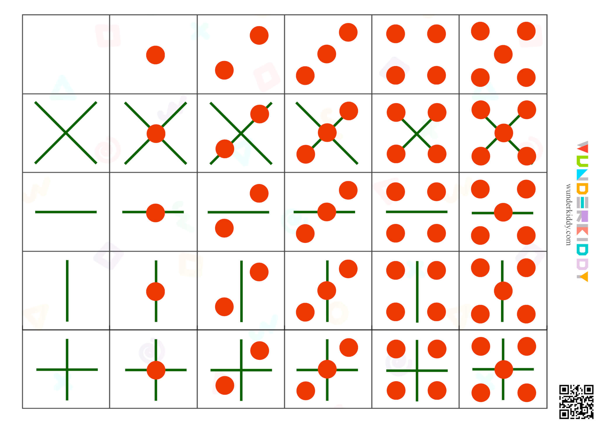 Line and Dot Worksheet - Image 3