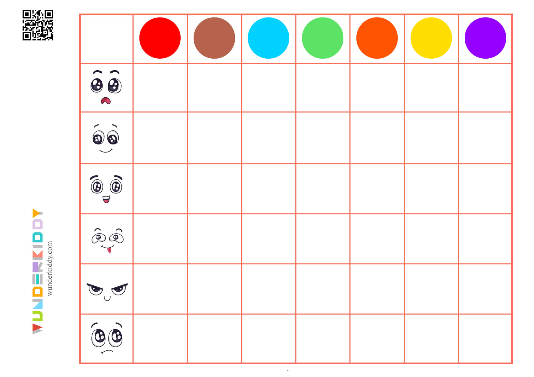 Logic Tables to Learn Shapes and Colors in Kindergarten - Image 4