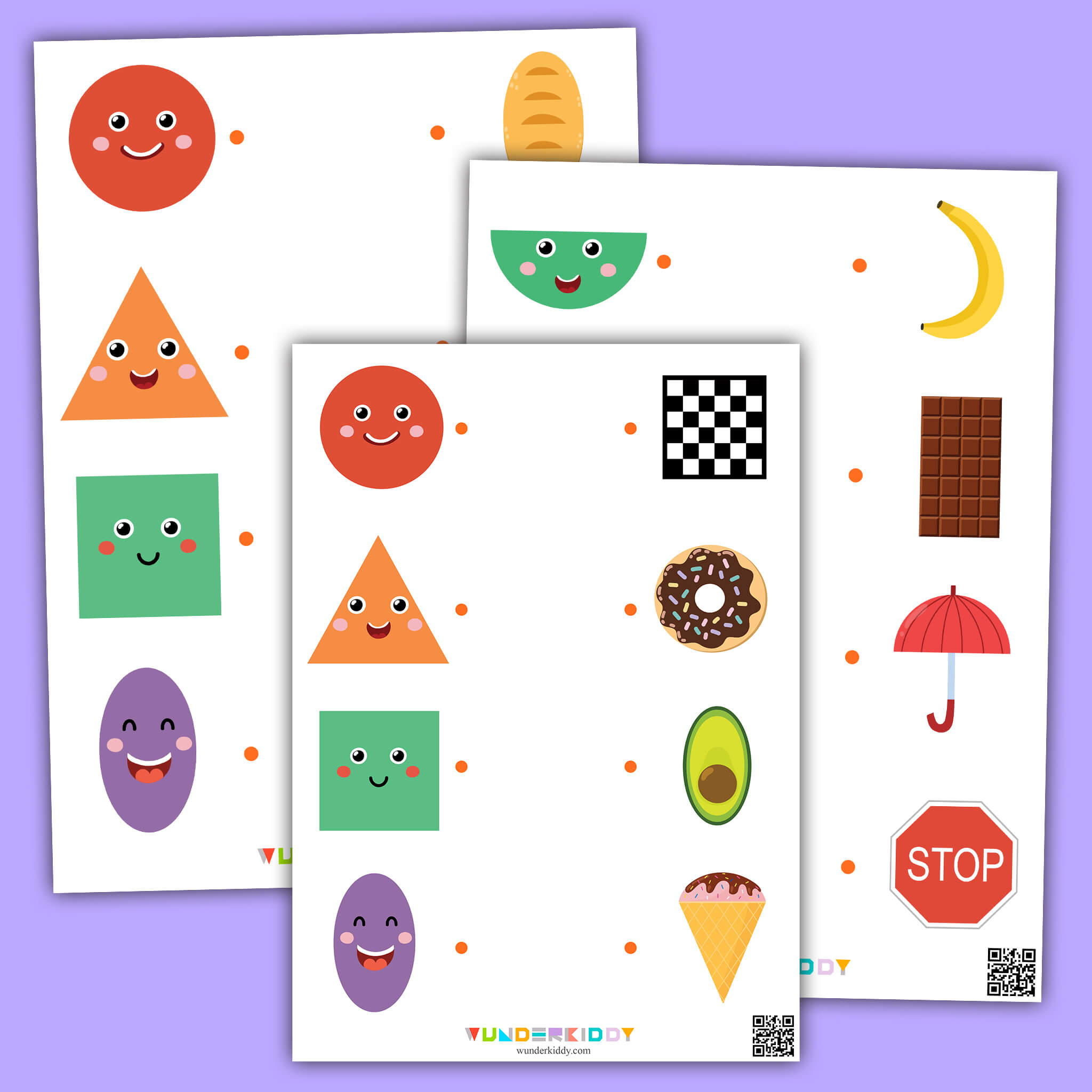 Match the Shapes Worksheet