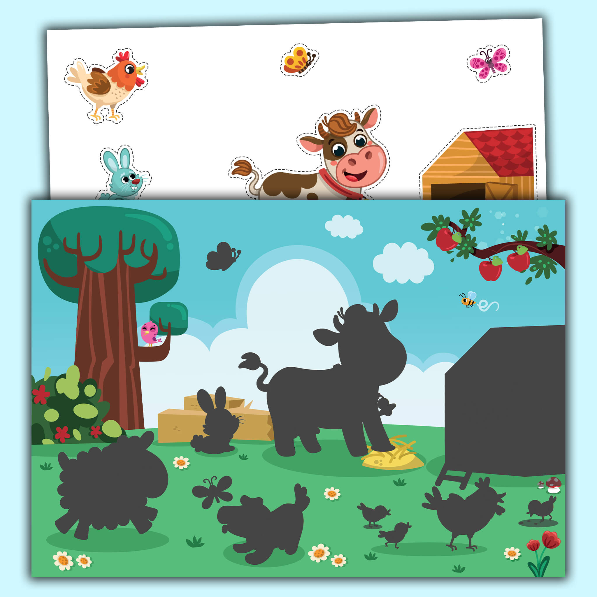 My Farm Activity for Kids