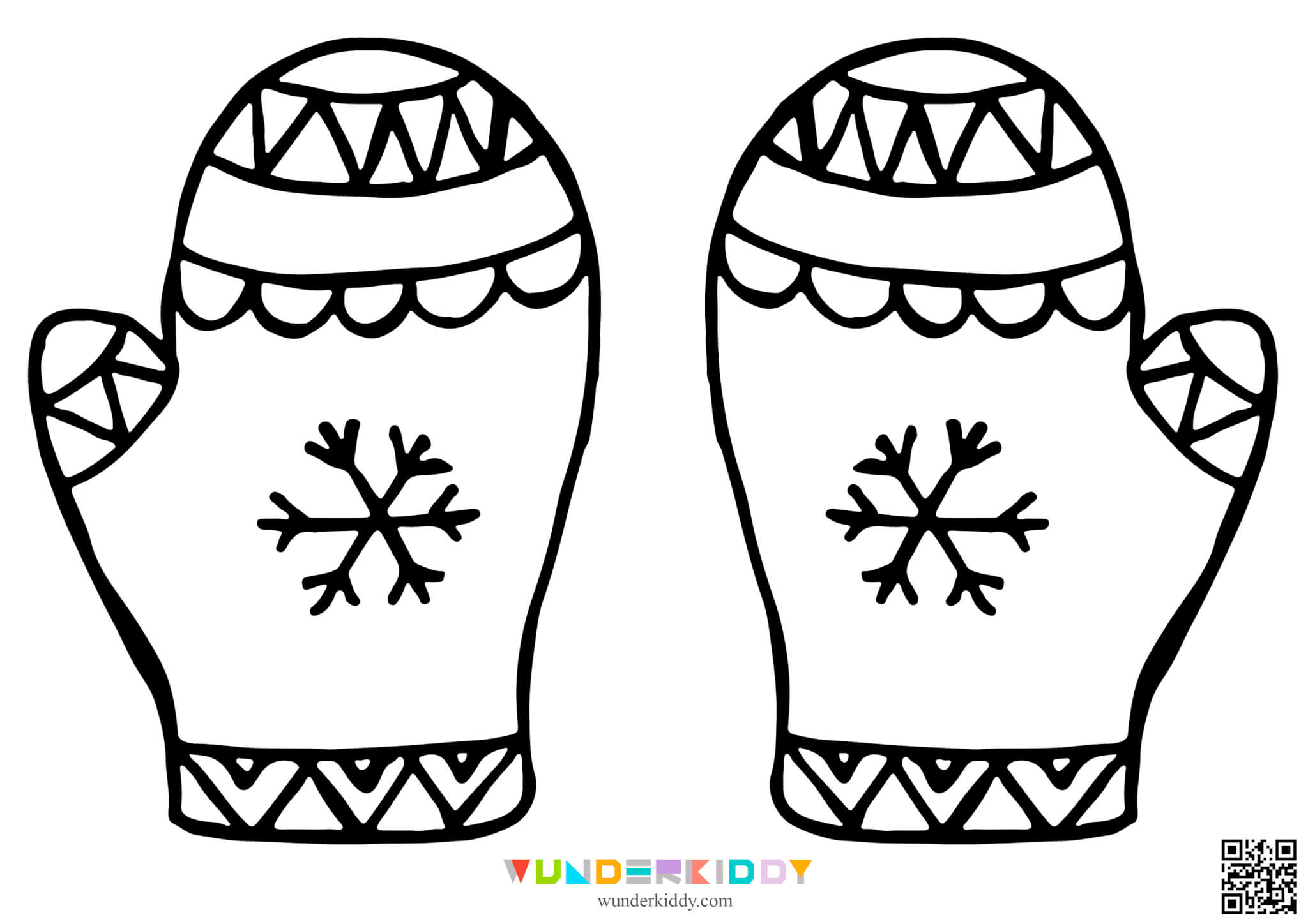 My Mittens Coloring Page - Image 6