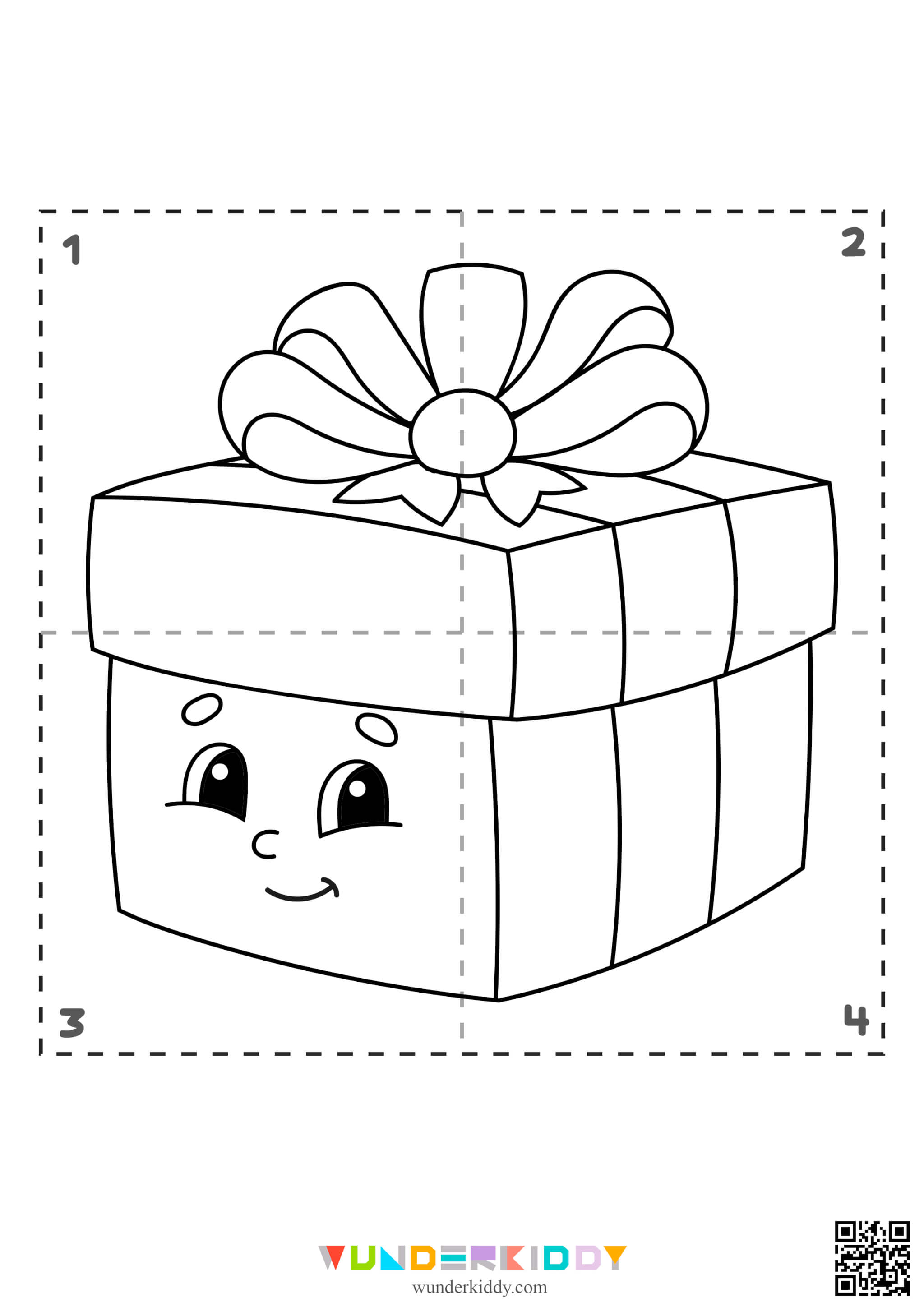 Coloring Pages New Year's Puzzle - Image 5