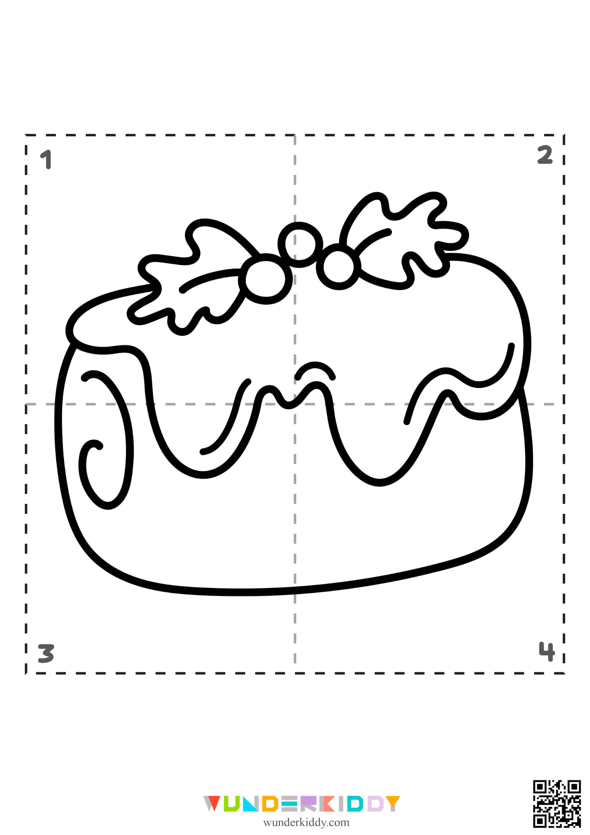 Coloring Pages New Year's Puzzle - Image 10