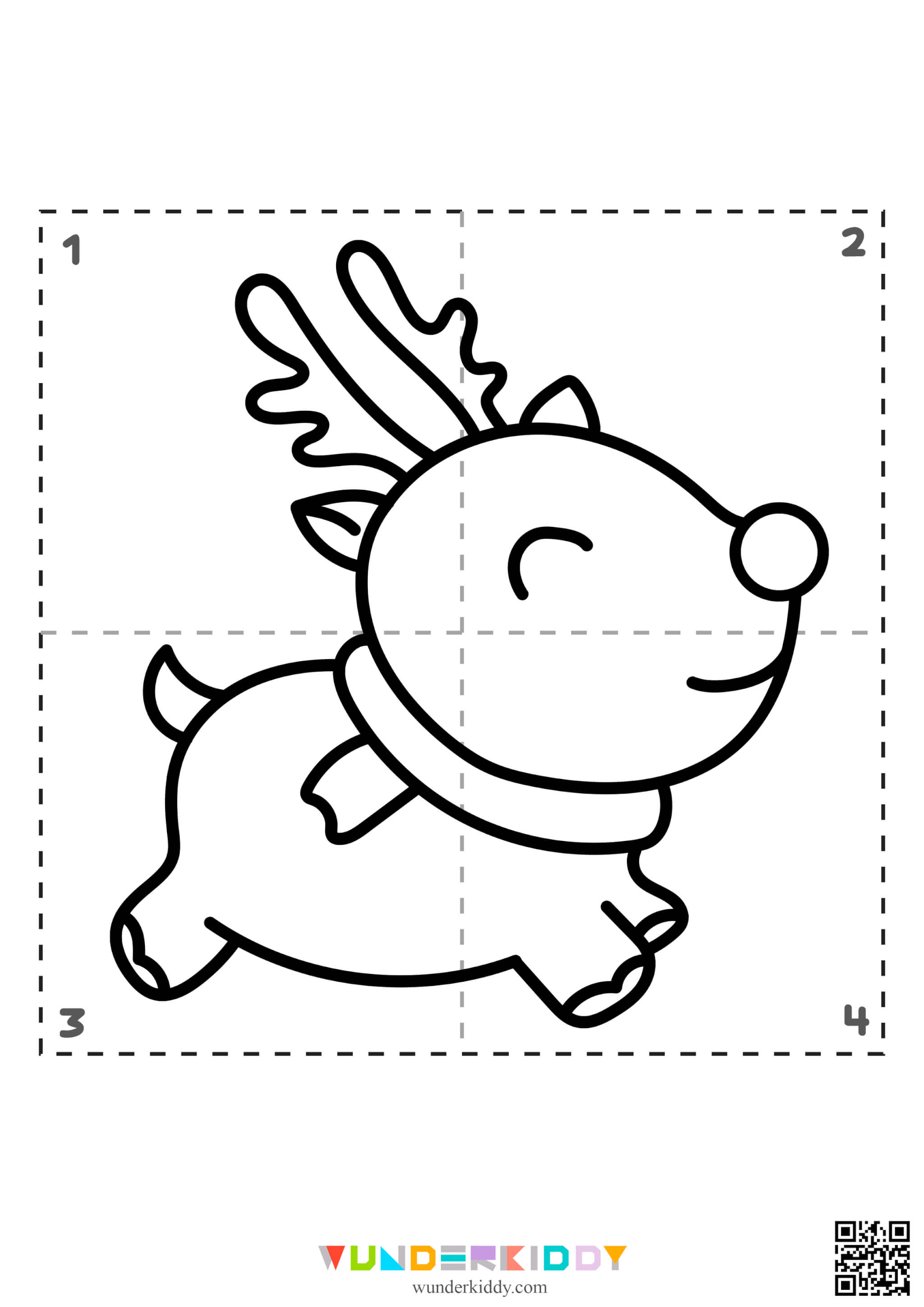 Coloring Pages New Year's Puzzle - Image 12