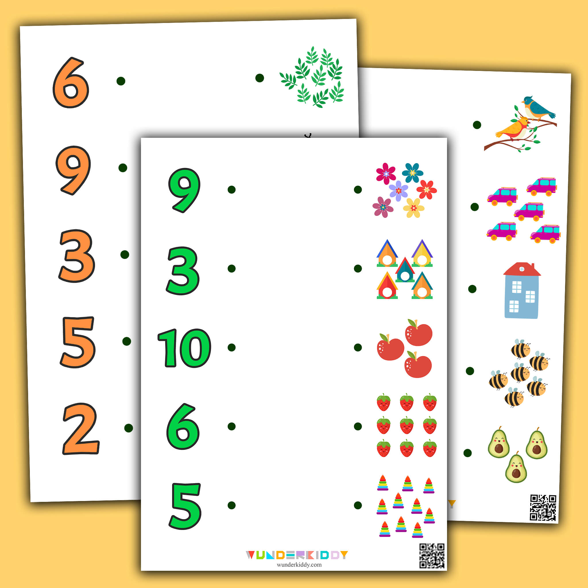 Number Recognition Worksheets