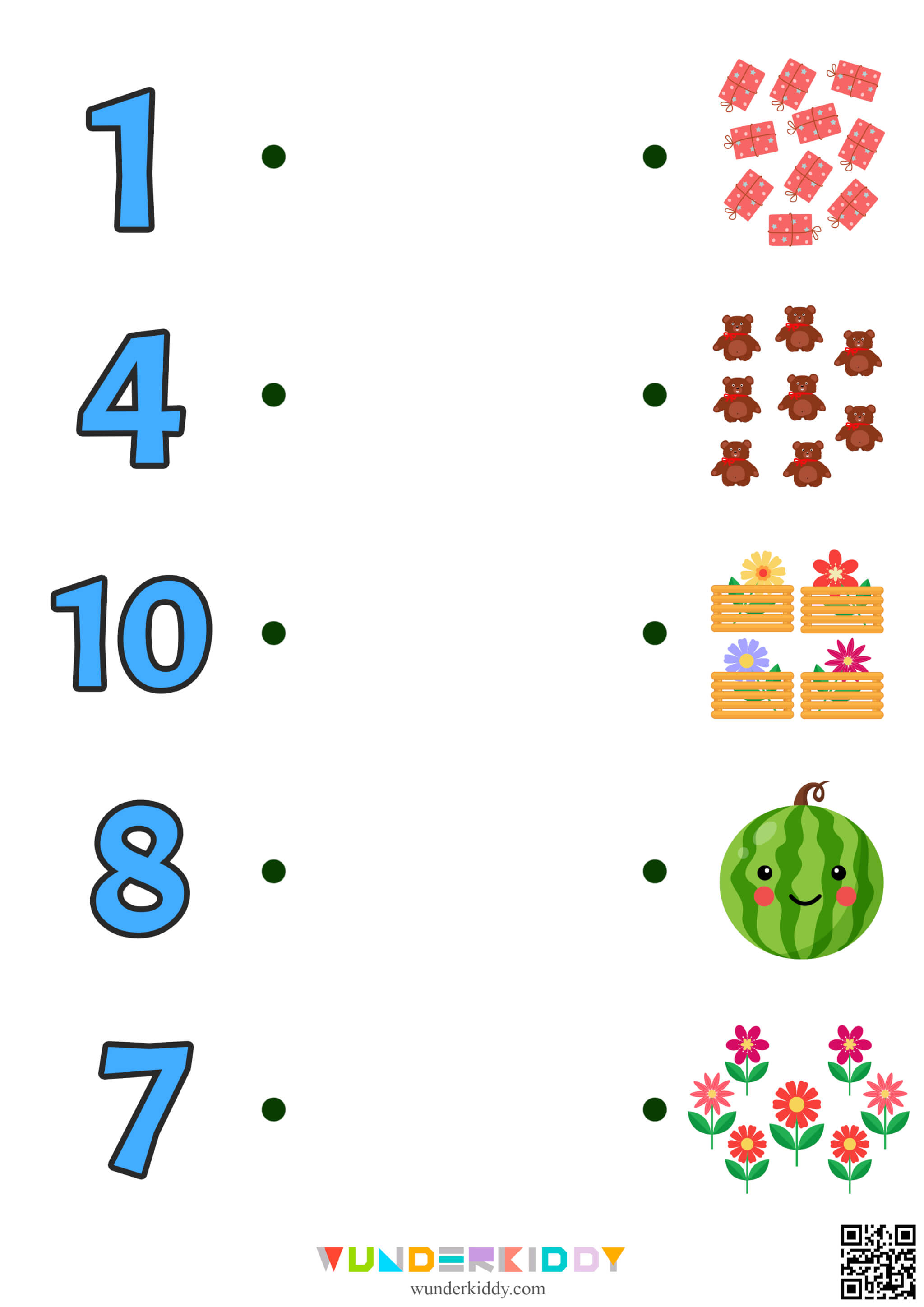 Number Recognition Worksheets - Image 3