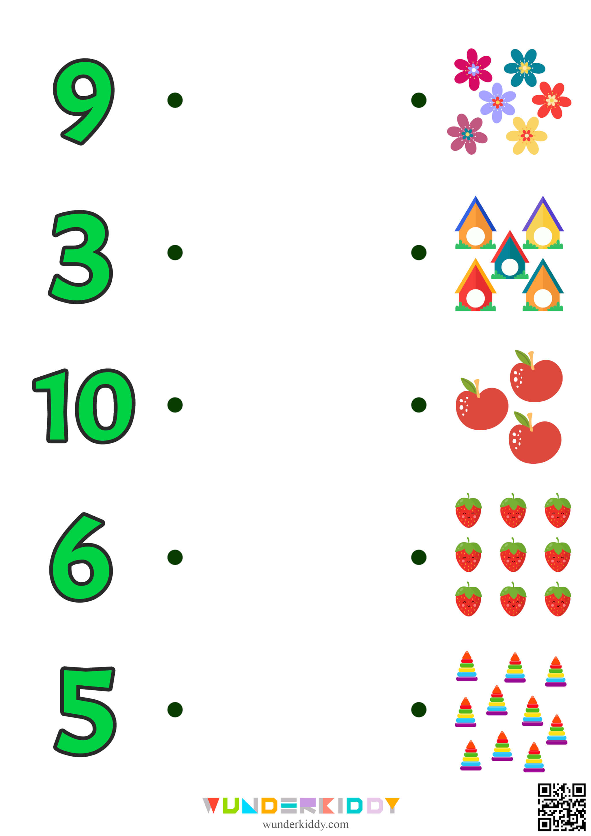 Number Recognition Worksheets - Image 5