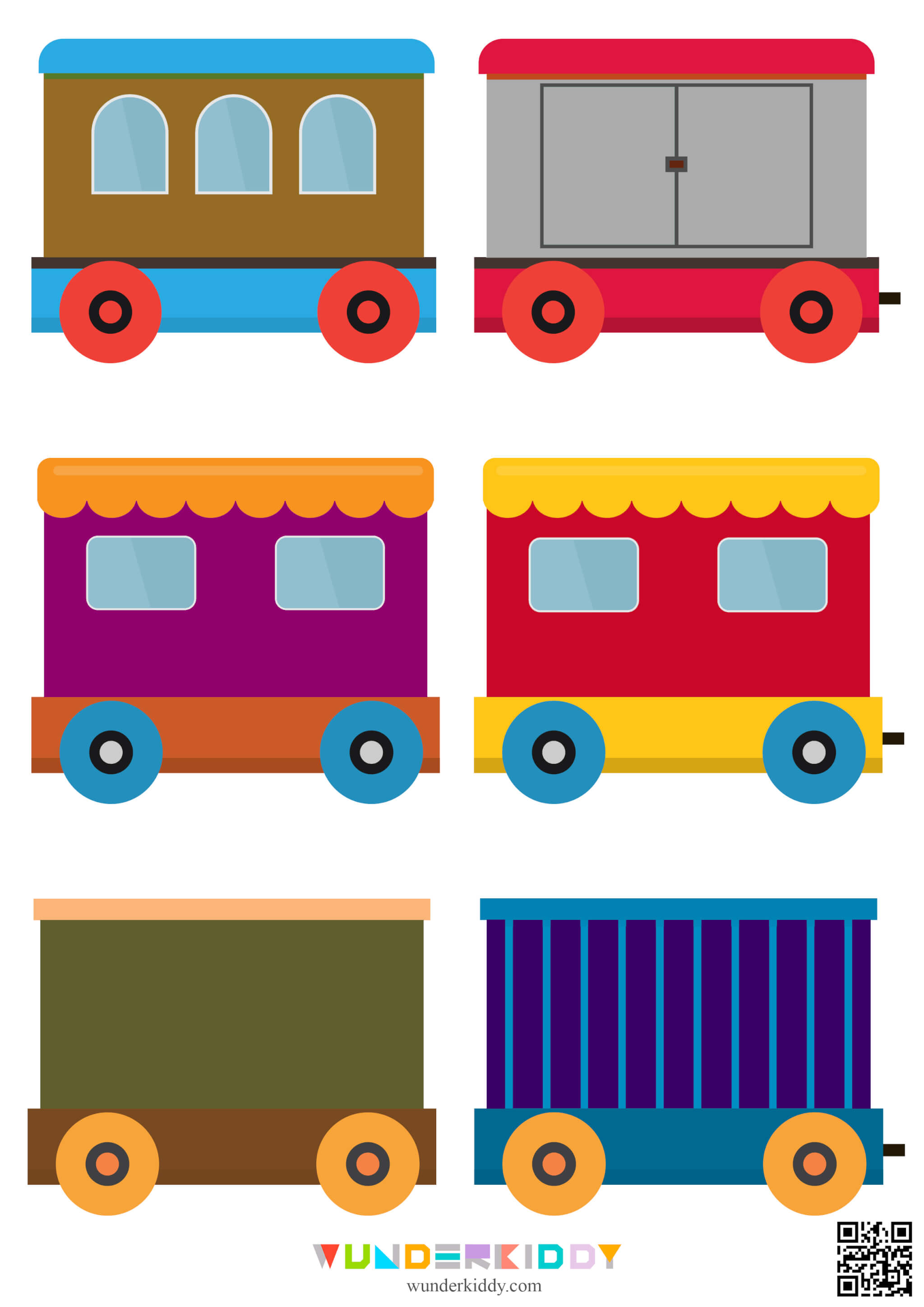 Number Train 1-20 Math Activity - Image 5