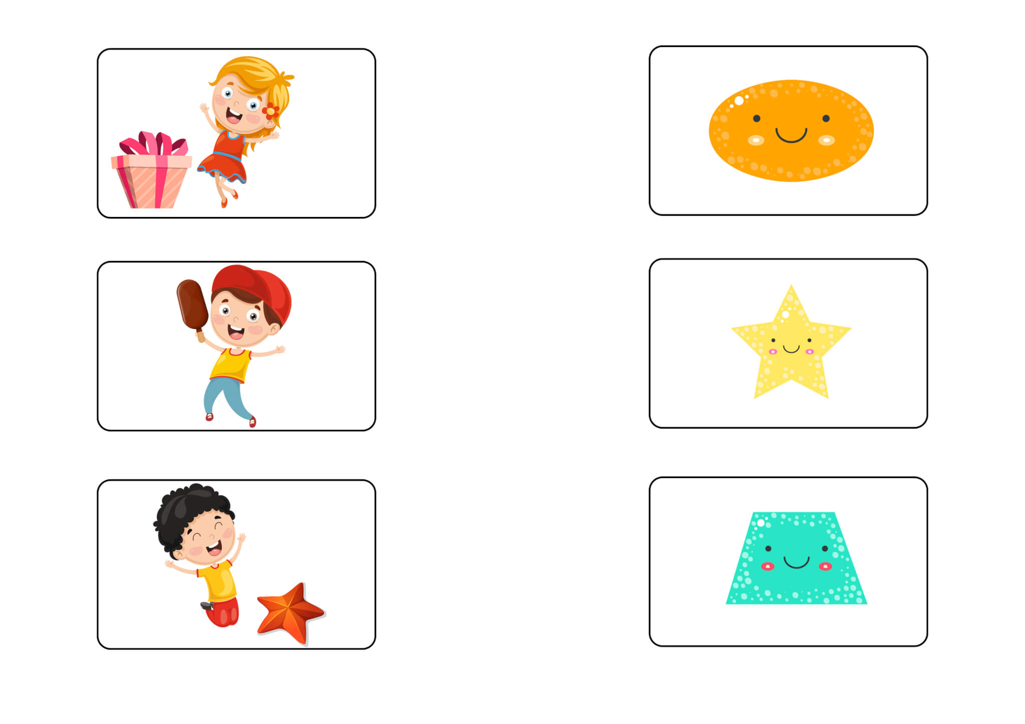 Matching Shapes and Objects Worksheet - Image 3