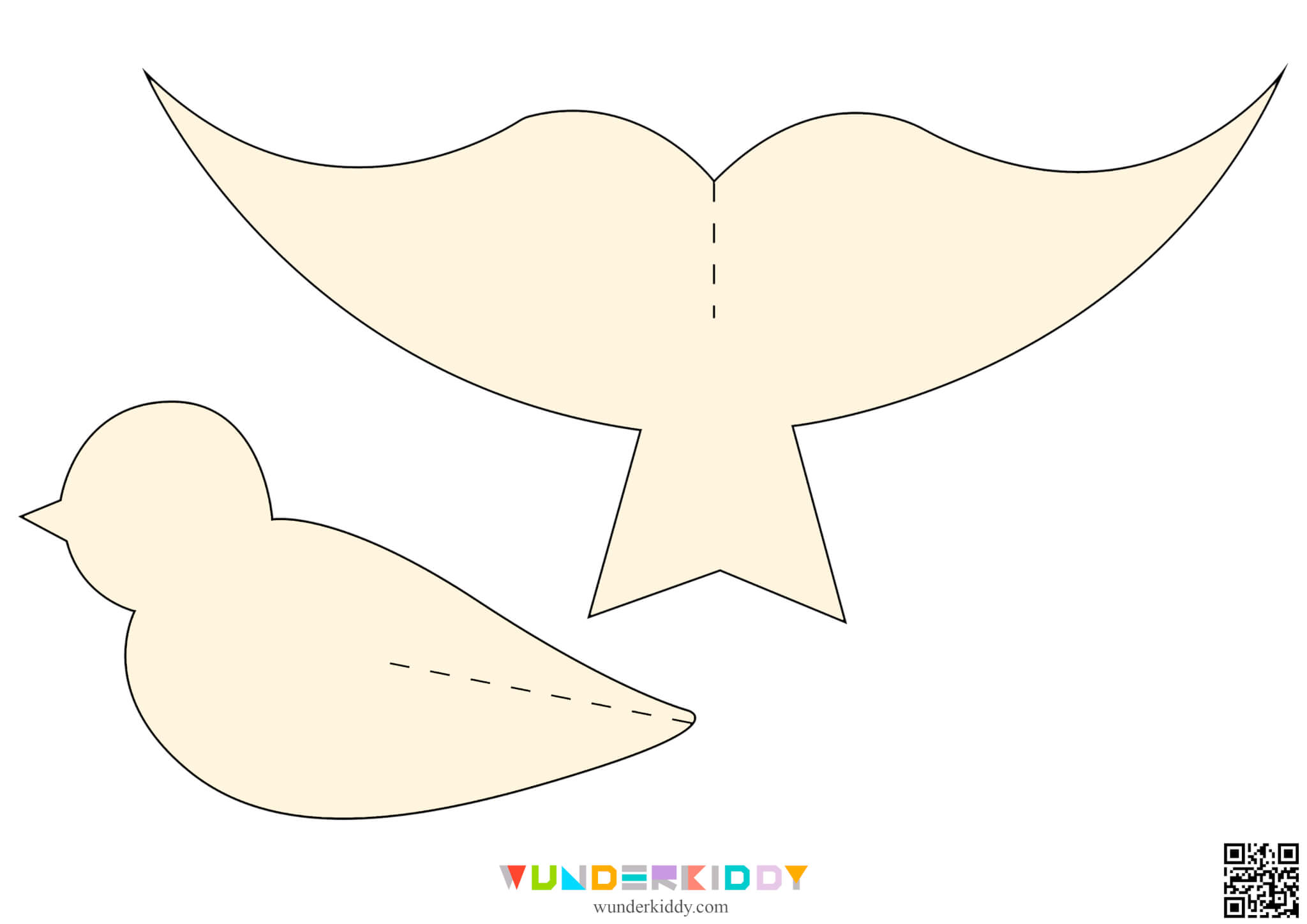 Paper Birds Template - Image 6