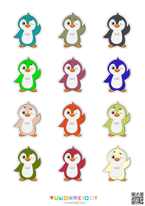 Penguin File Folder Game - Image 5