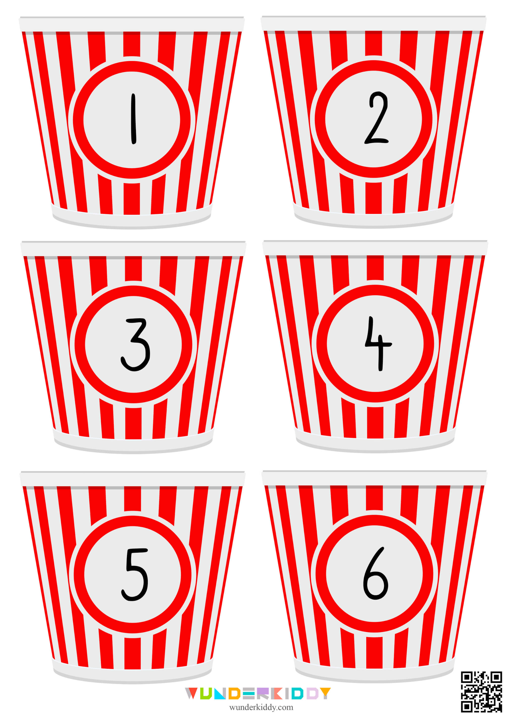 Popcorn Counting Cards - Image 2