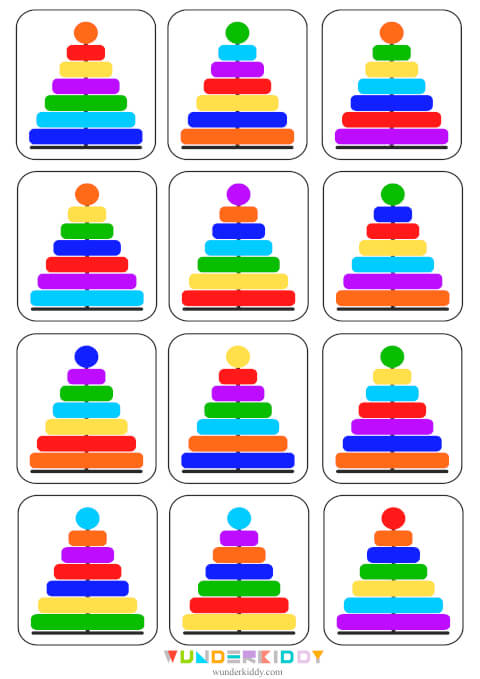 Stacking Ring Pyramid Activity - Image 8