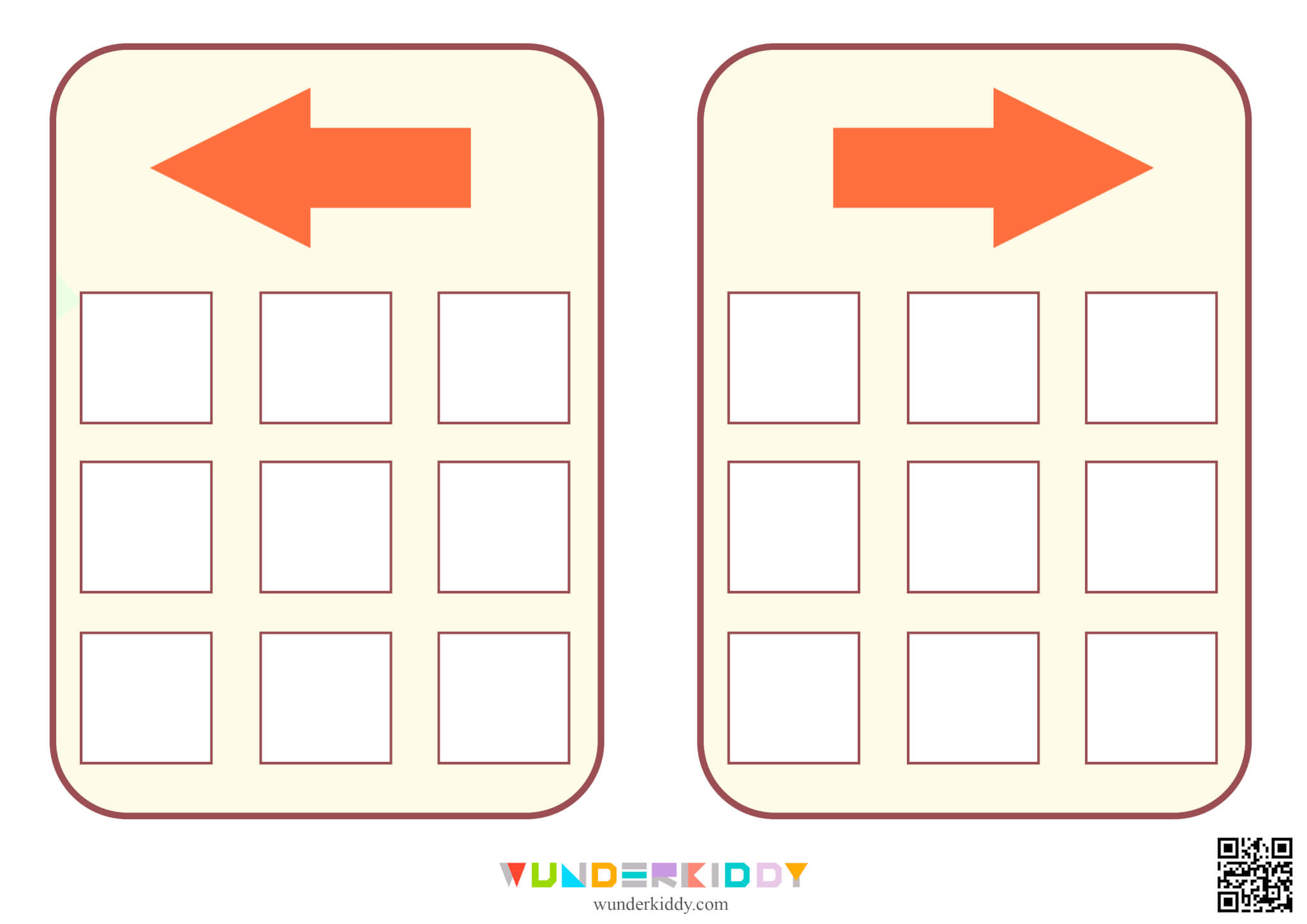 Left And Right Position Worksheets for Kindergarten - Image 2