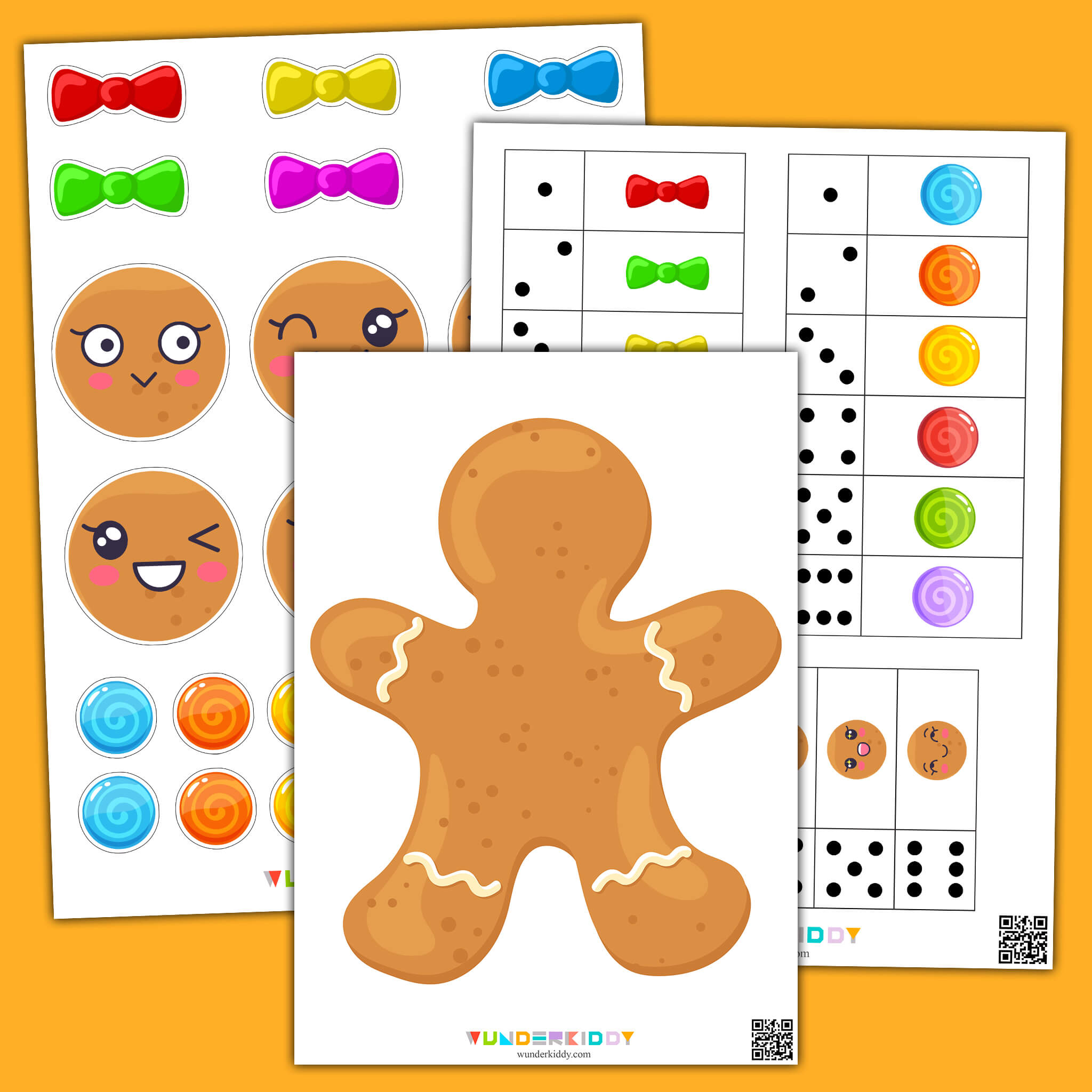 Gingerbread Fine Motor Activity