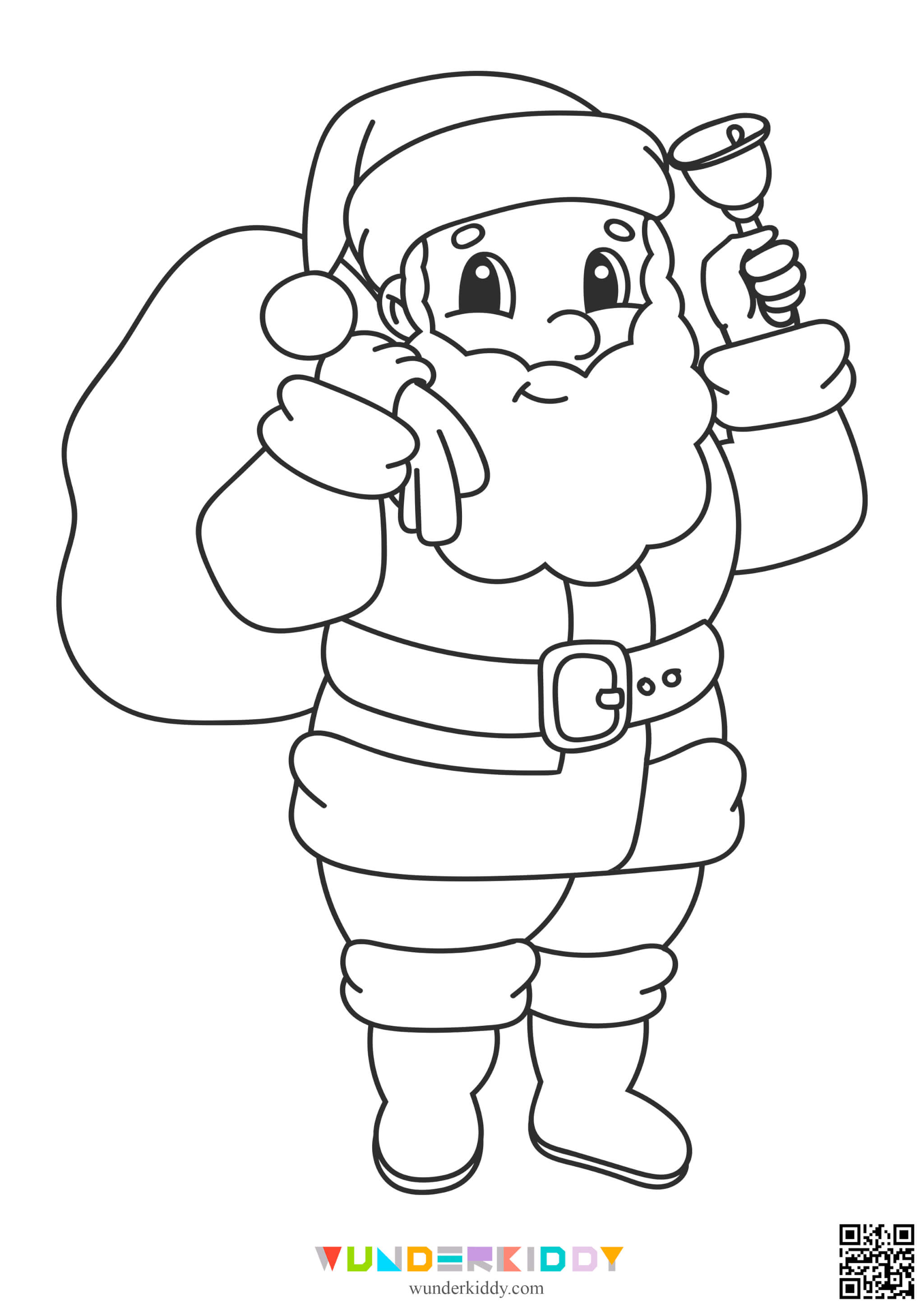 Santa Coloring Pages - Image 6