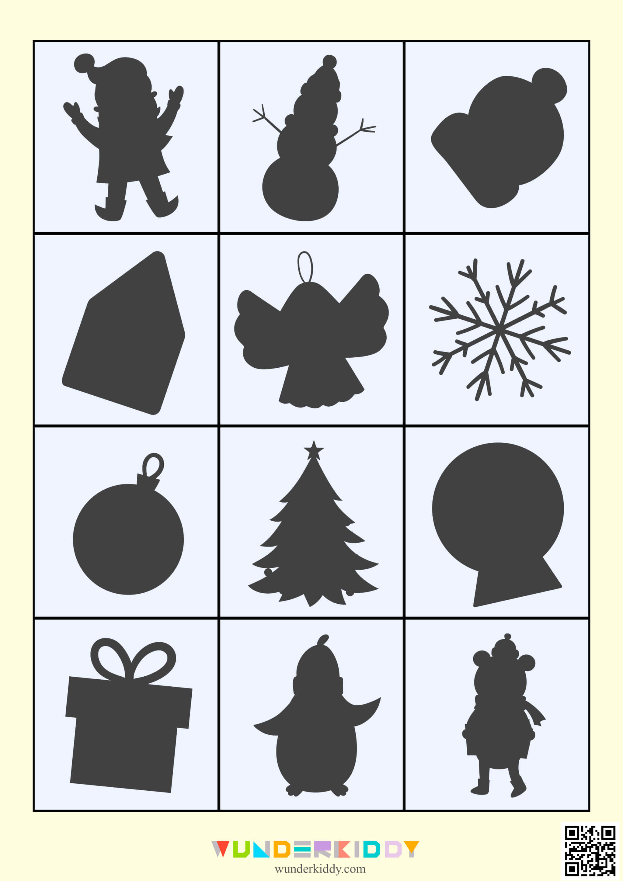 Worksheet «Find the seasons shadow» - Image 4