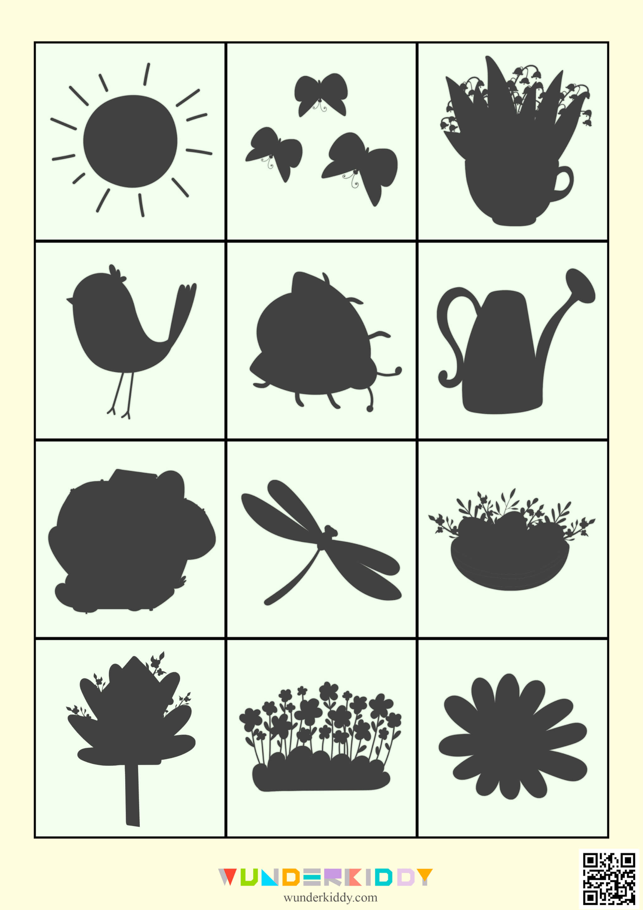 Worksheet «Find the seasons shadow» - Image 6