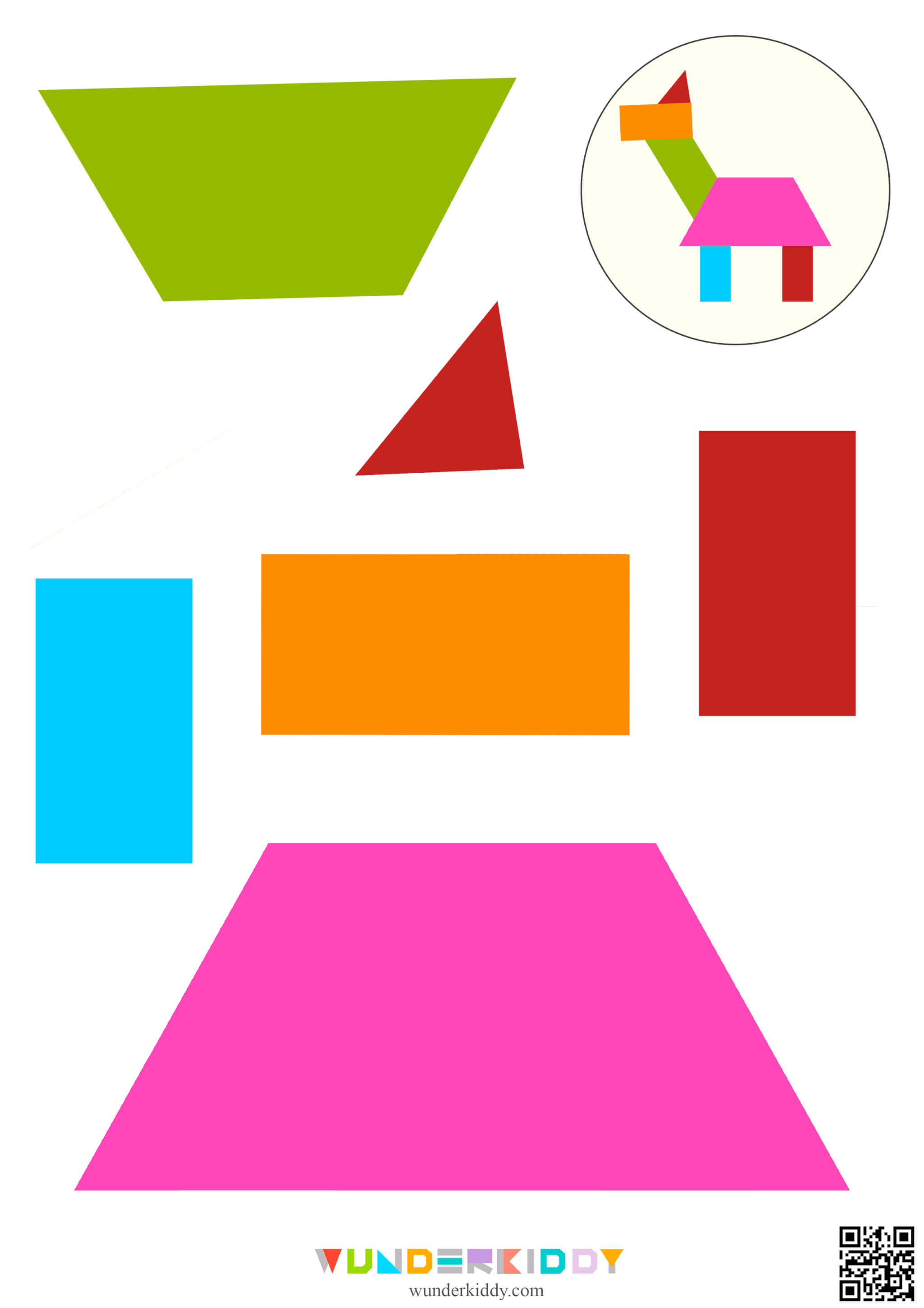 Shape Pattern Blocks Activity - Image 3