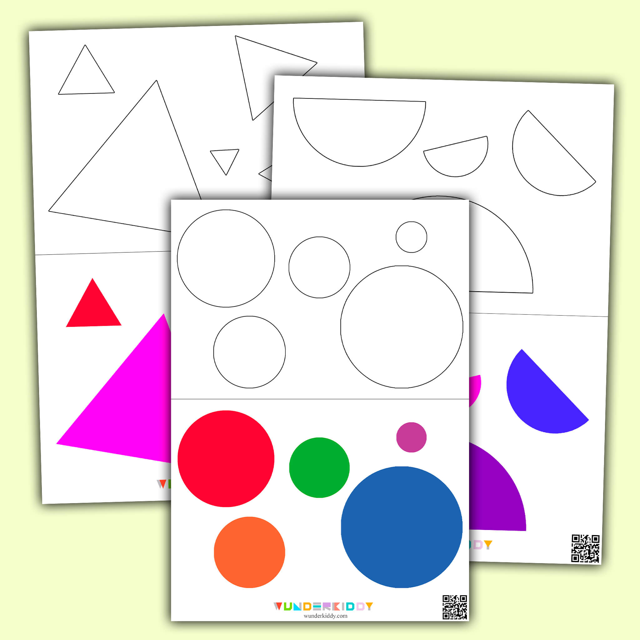 Shape Matching Worksheet