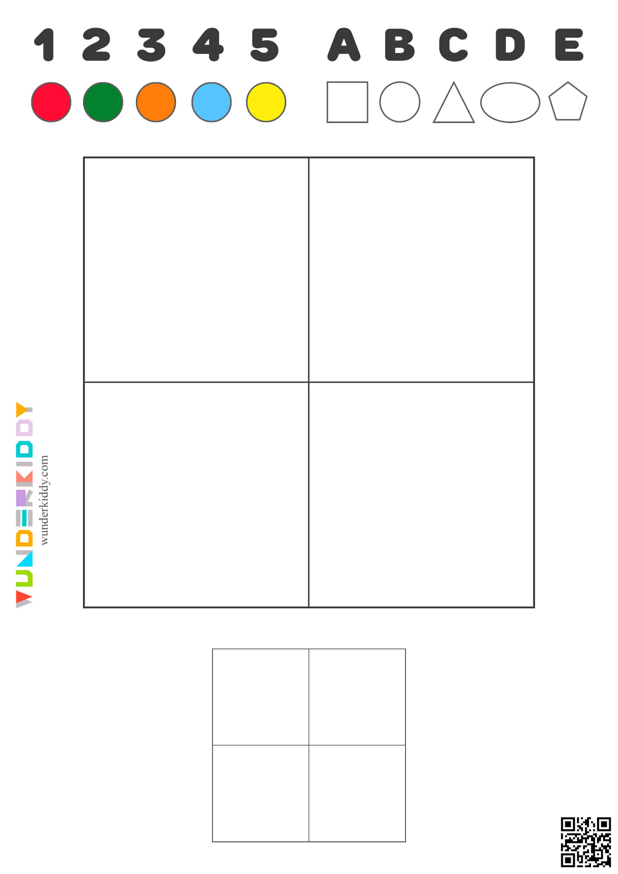 Shapes Logical Thinking Worksheet - Image 2