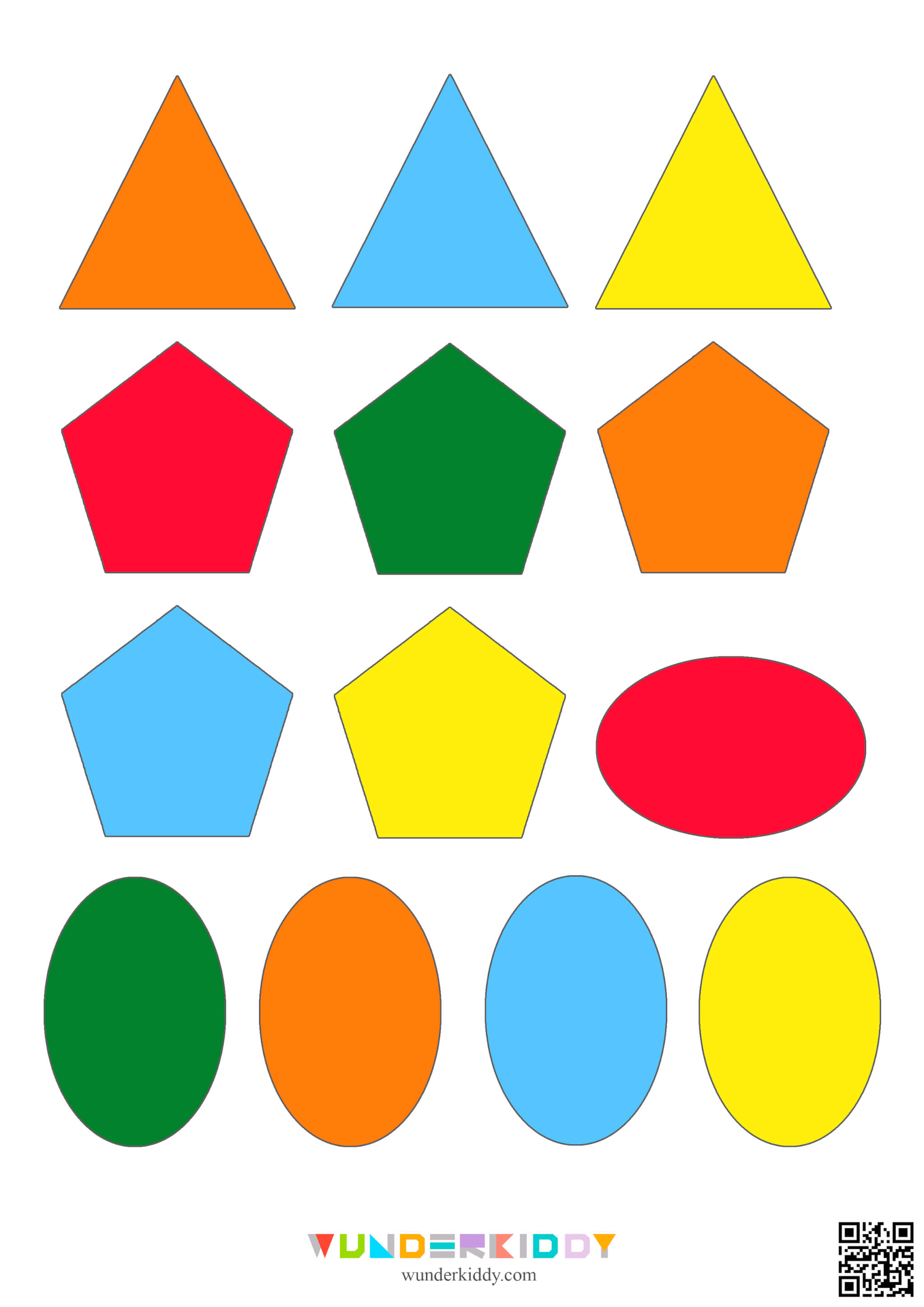 Shapes Logical Thinking Worksheet - Image 5