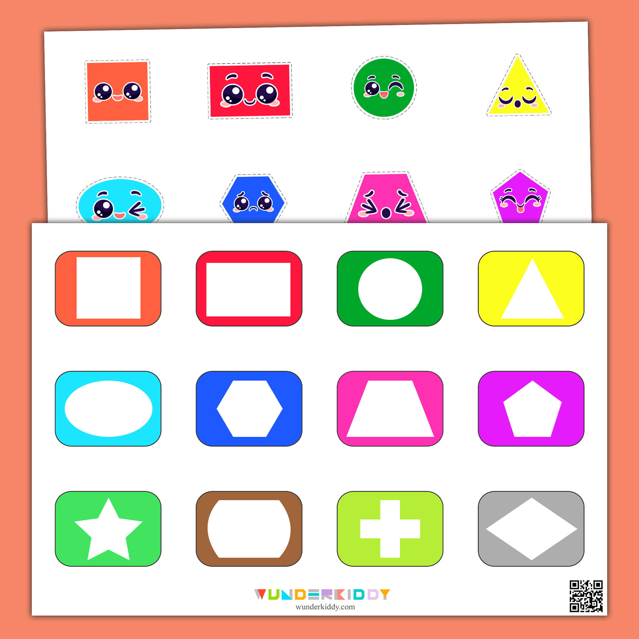 Matching Shapes Worksheet