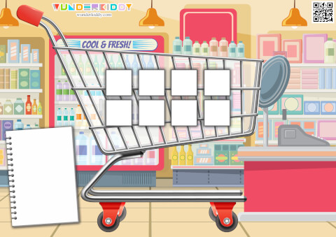 Shopping List Activity for Kids - Image 2