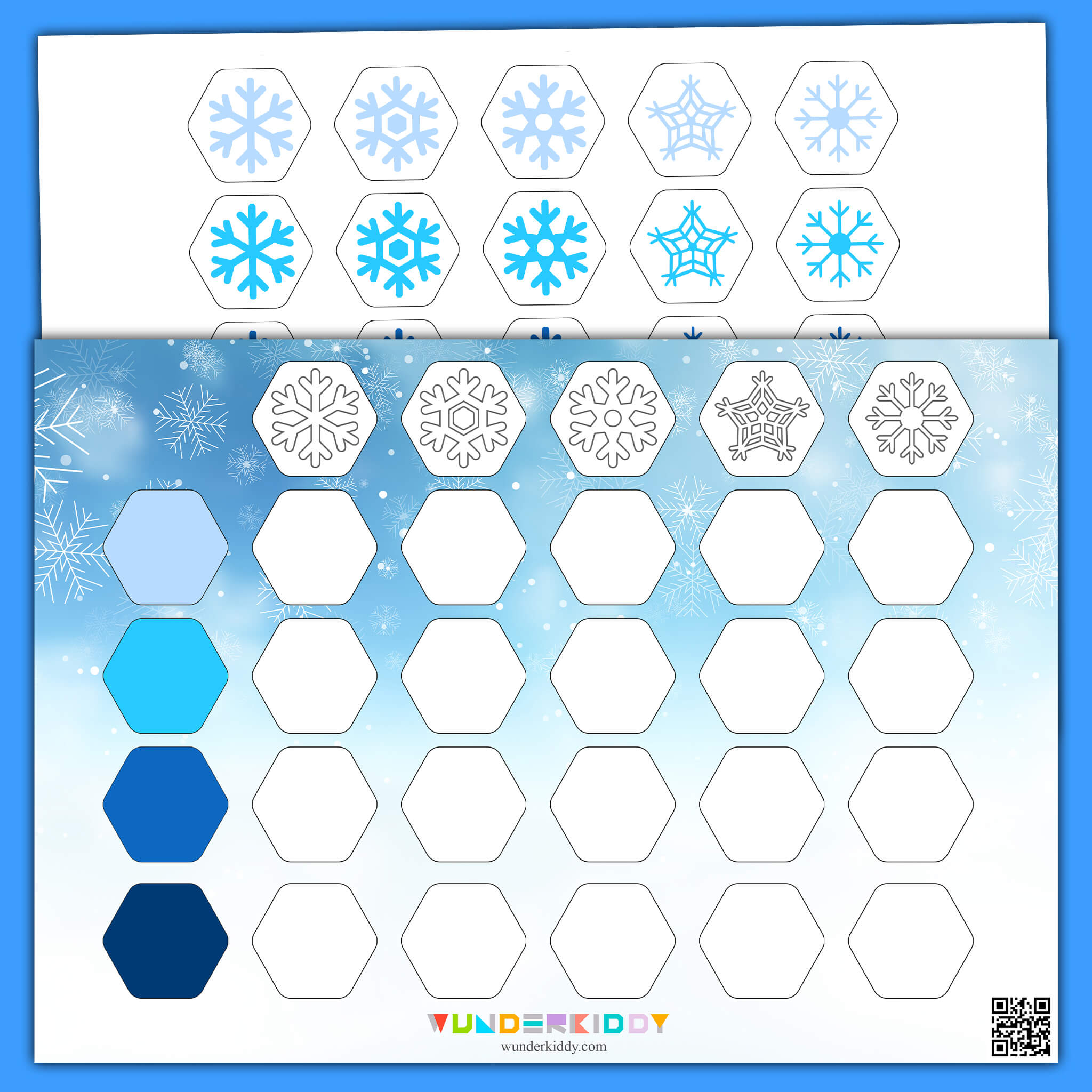 Snowflake Sorting Activity