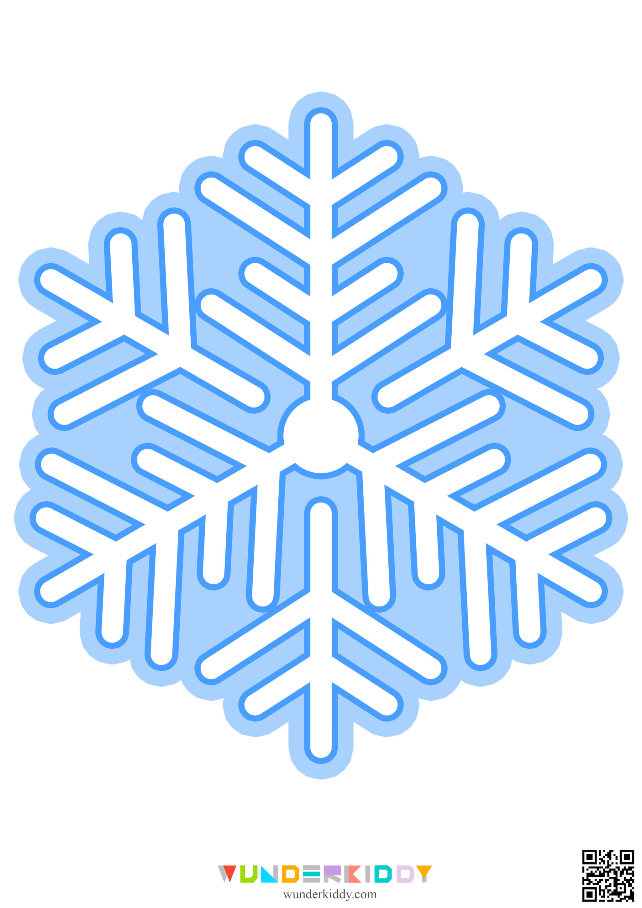 Snowflake Templates for Kids - Image 3