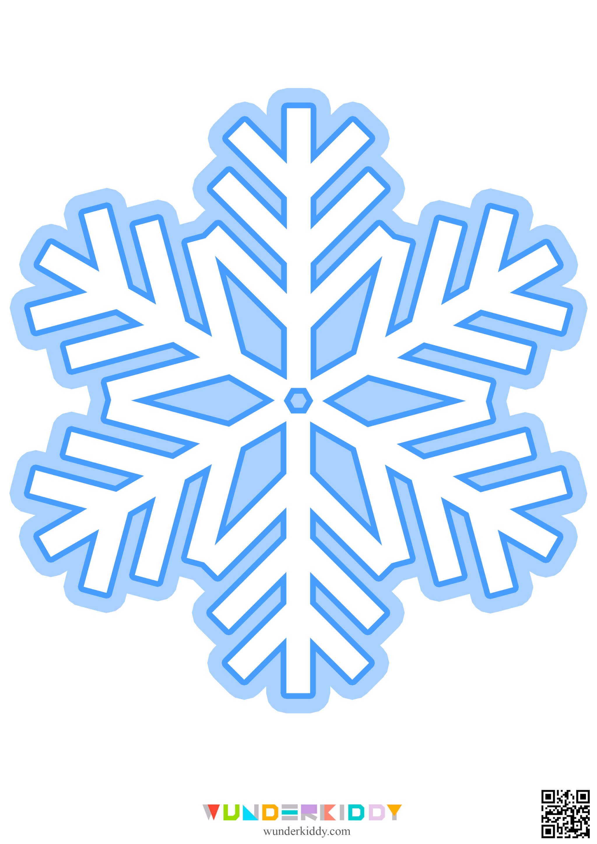 Snowflake Templates for Kids - Image 10