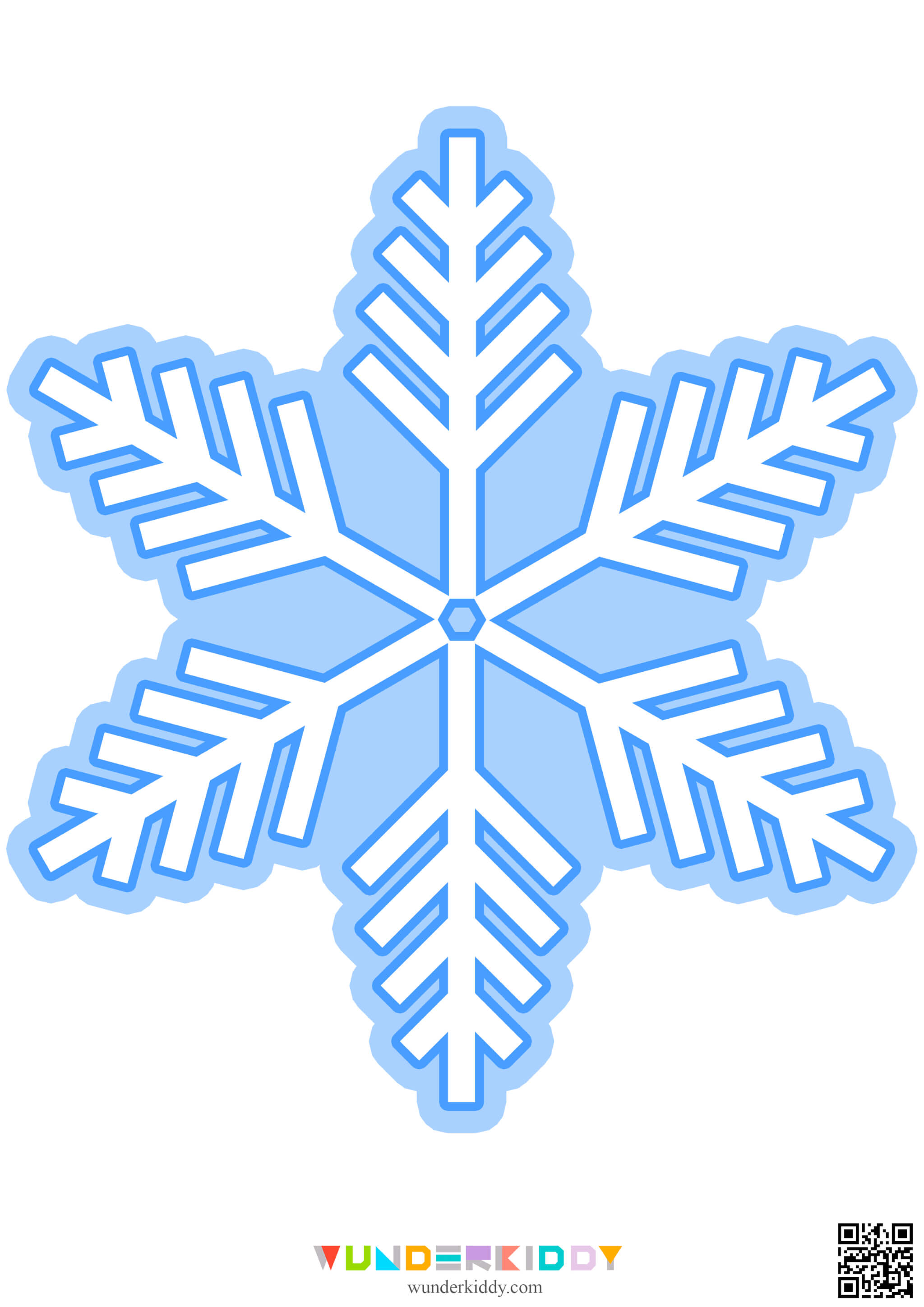 Snowflake Templates for Kids - Image 11