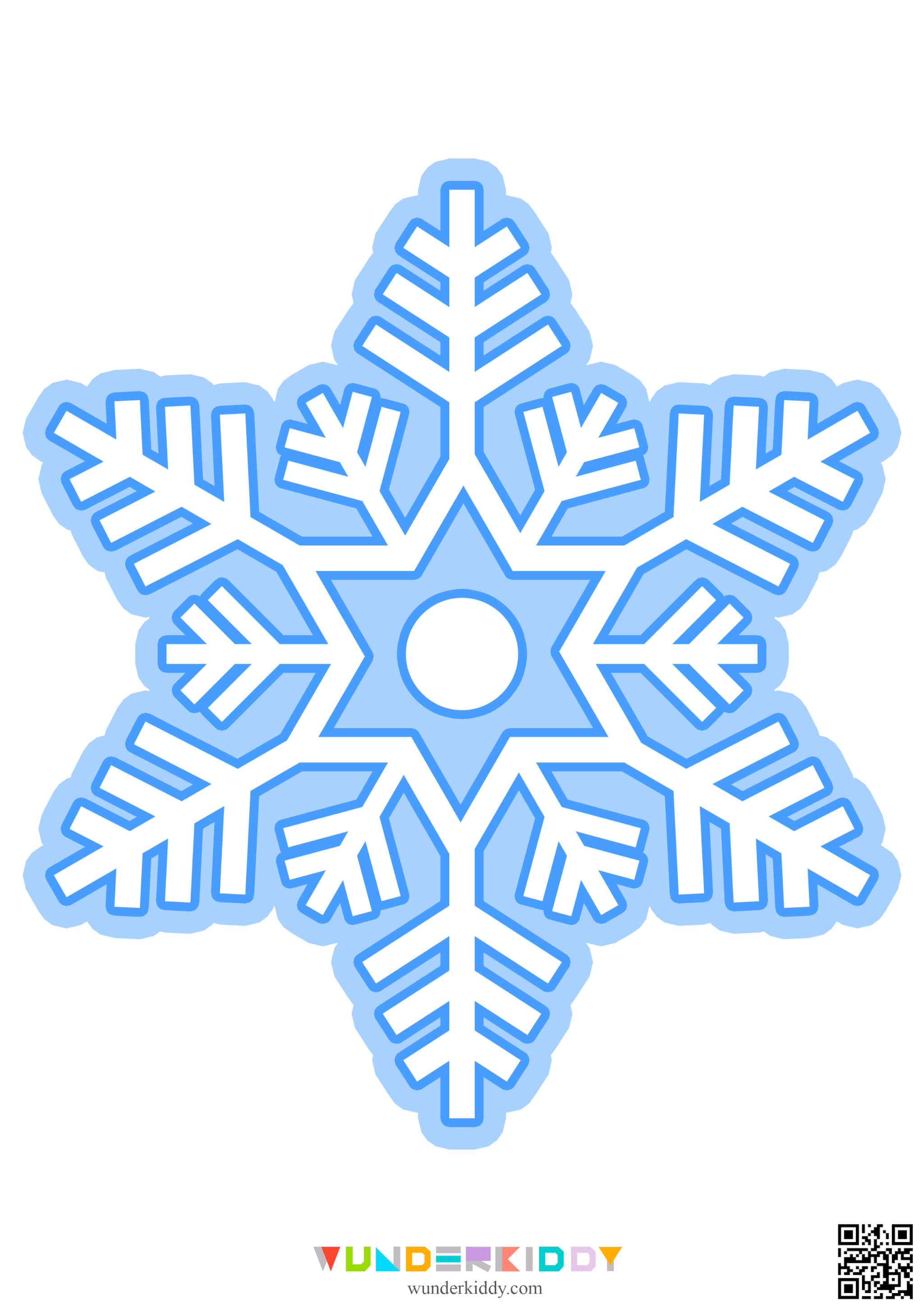 Snowflake Templates for Kids - Image 16