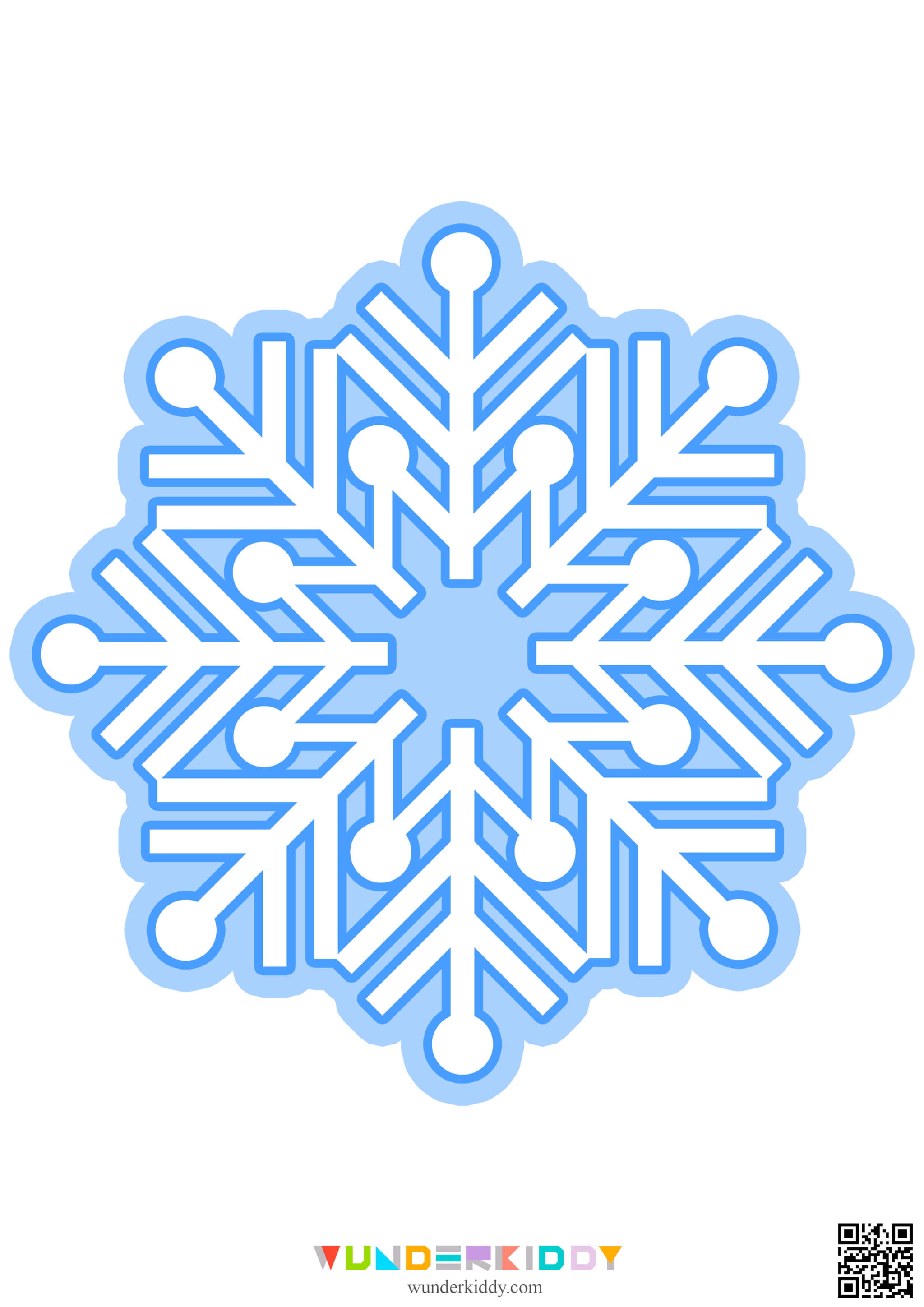 Snowflake Templates for Kids - Image 21