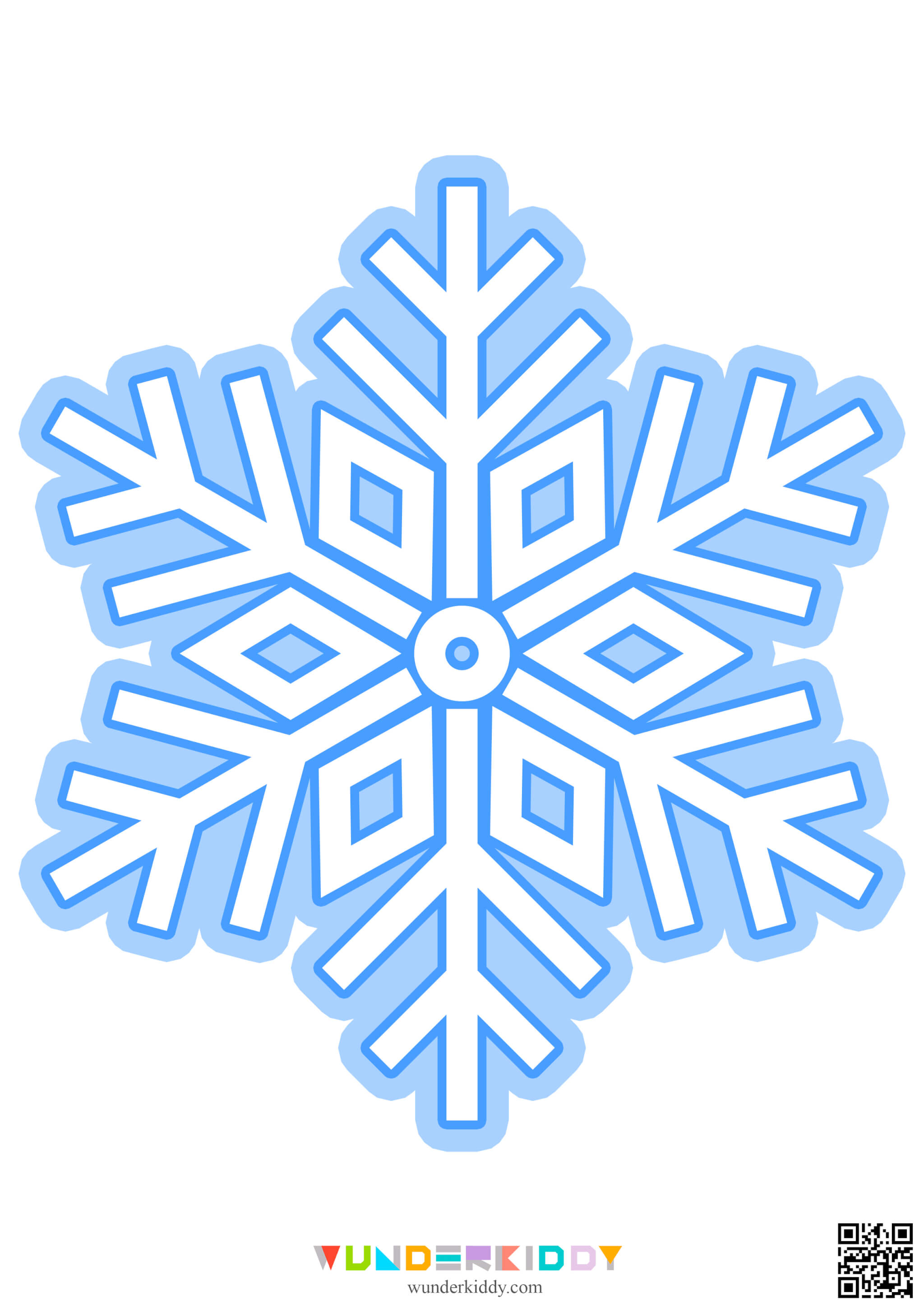 Snowflake Templates for Kids - Image 26